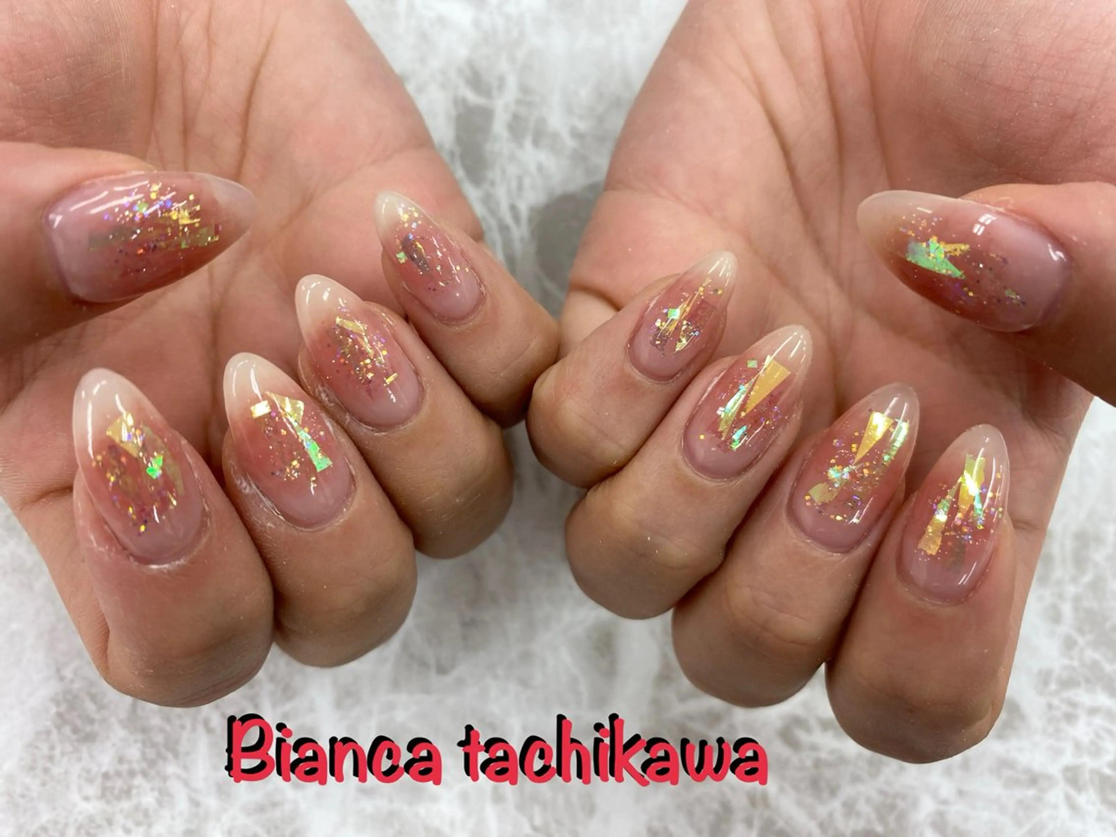 ネイル Bianca 立川店 小川のネイルデザイン