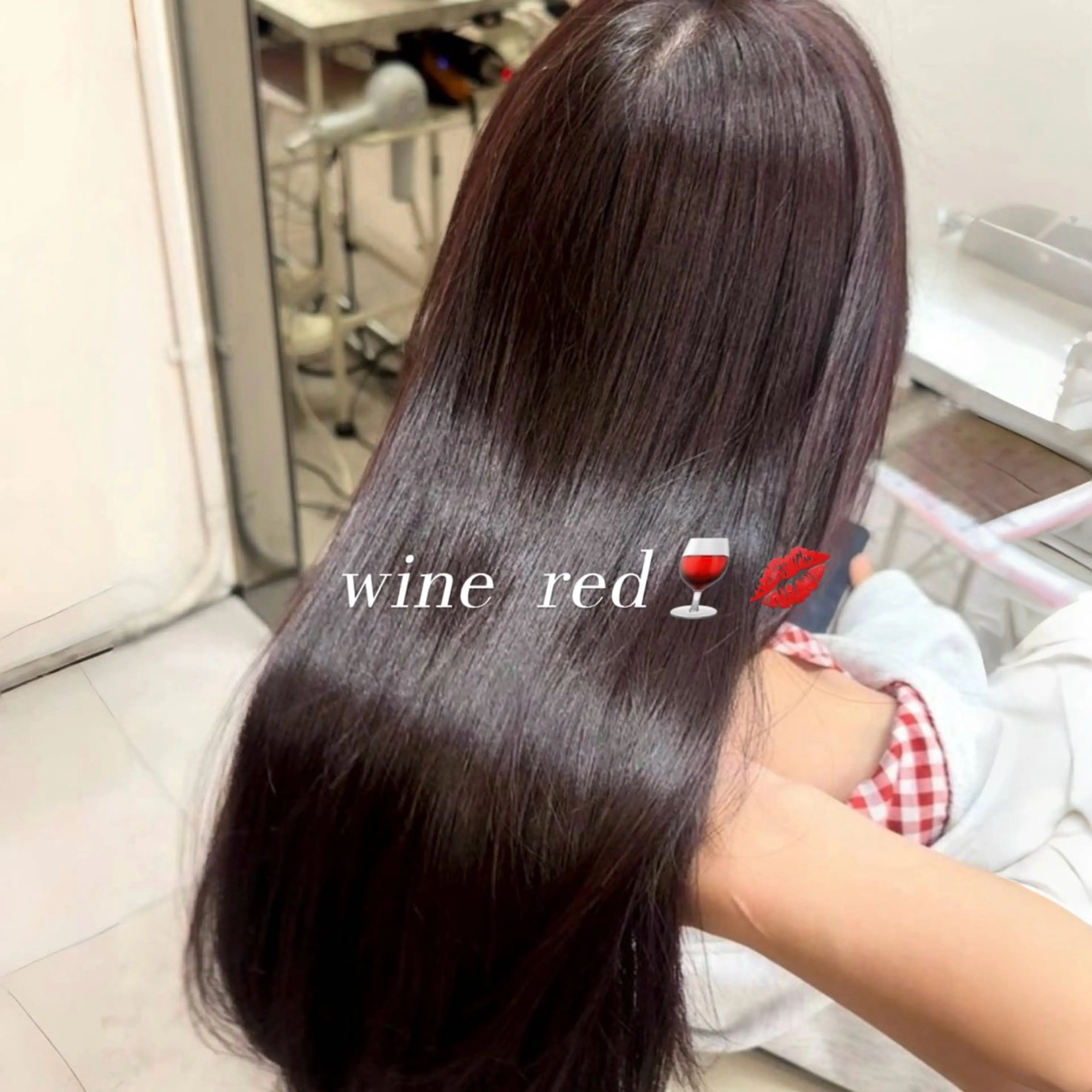 ロング カラー ヘアカラー トリートメント 🤍 韓国ヘア / INORI 🤍のヘアスタイル