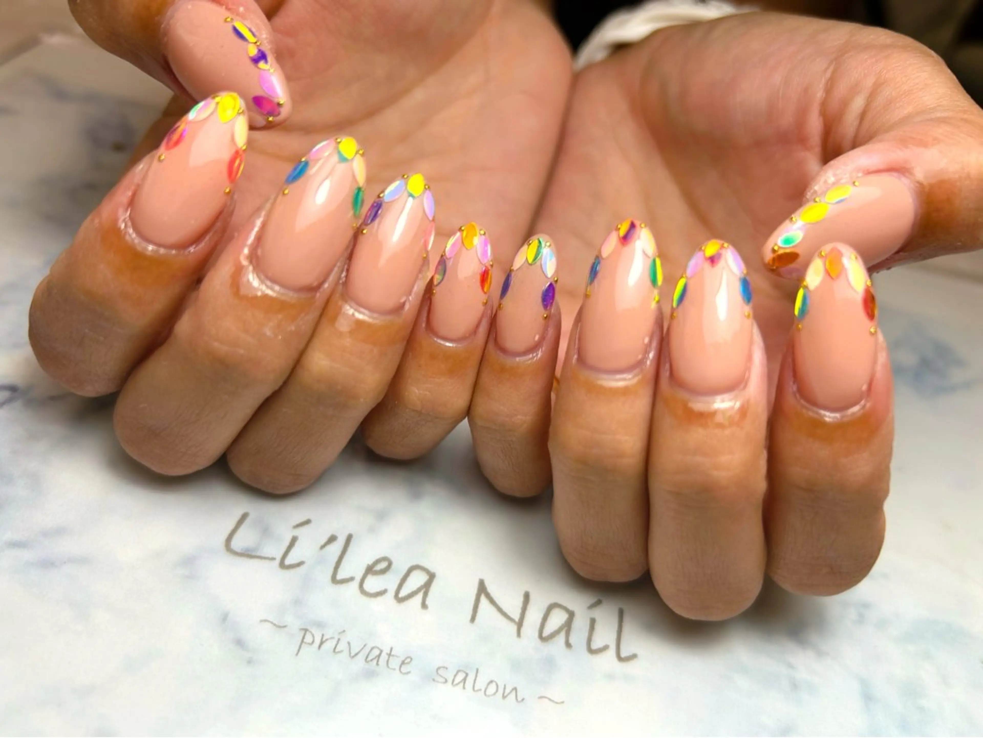 ネイル ハンドネイル Li'leaNail AINAのネイルデザイン