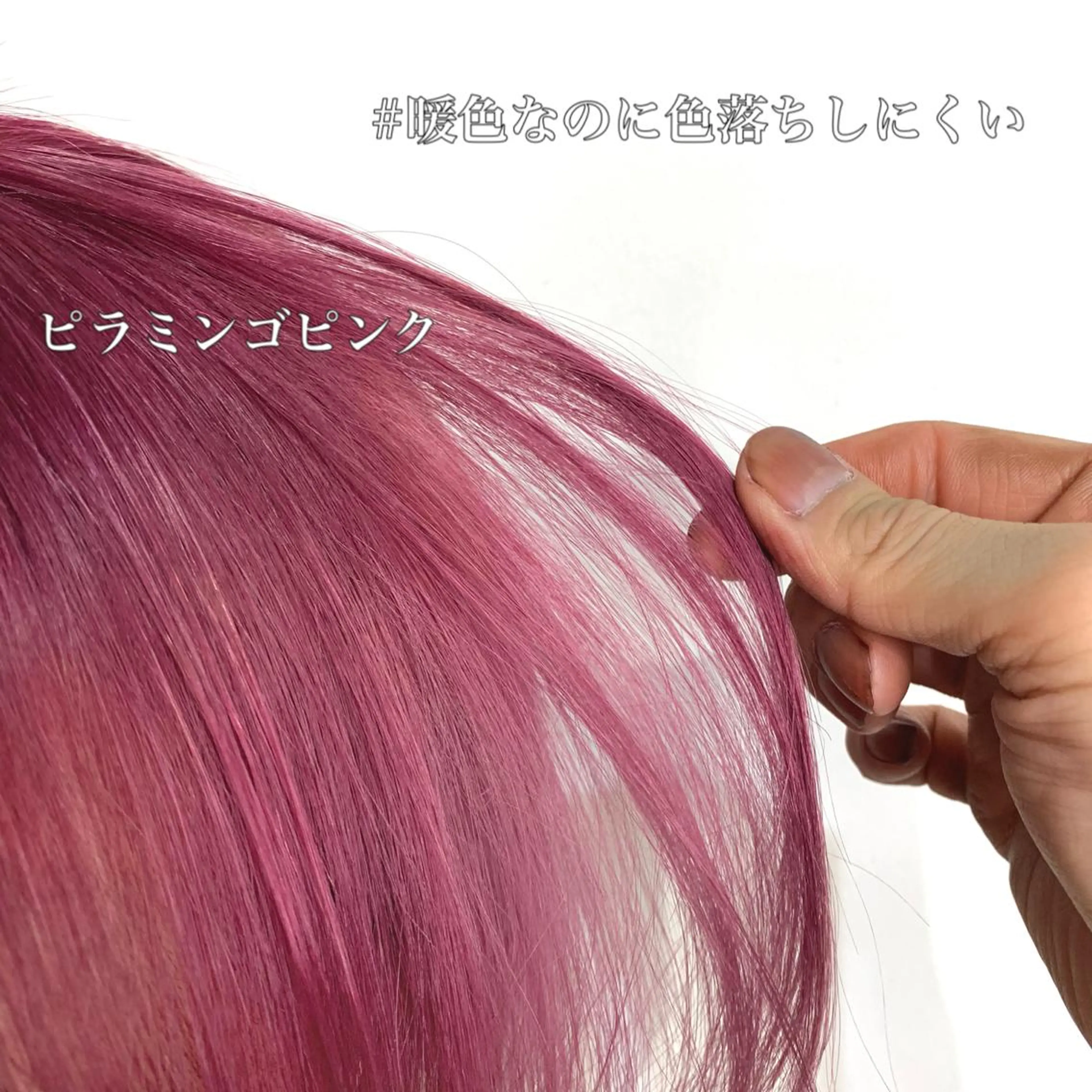 ショート カラー ピンクカラー カット トリートメント 柾本 寛貴のヘアスタイル