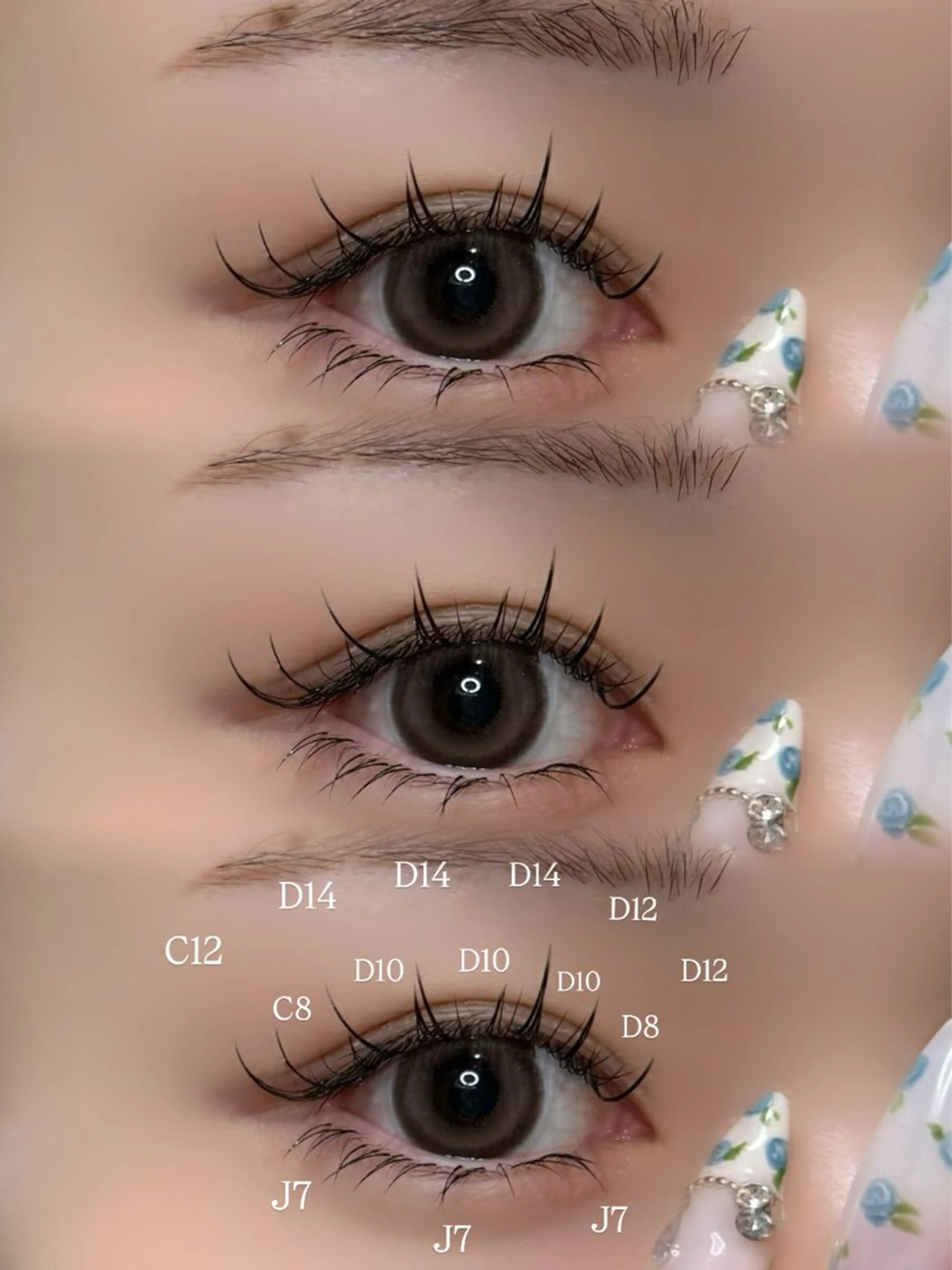 マツエク・マツパ マツエク 🩰yuri🩰 似合わせ/束感のマツエク・マツパデザイン