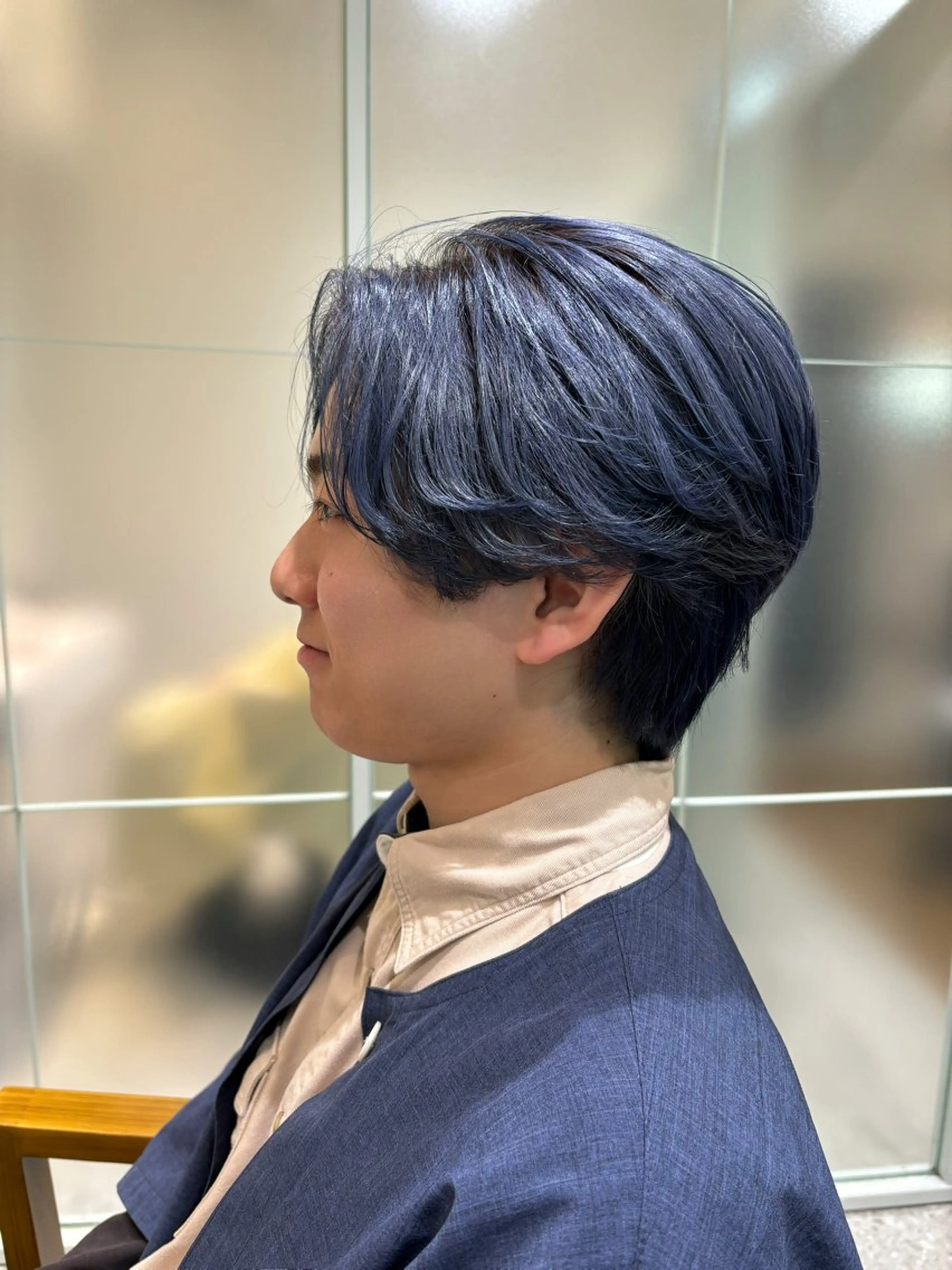 ショート カラー メンズ [渋谷美容師] 玲弥のヘアスタイル