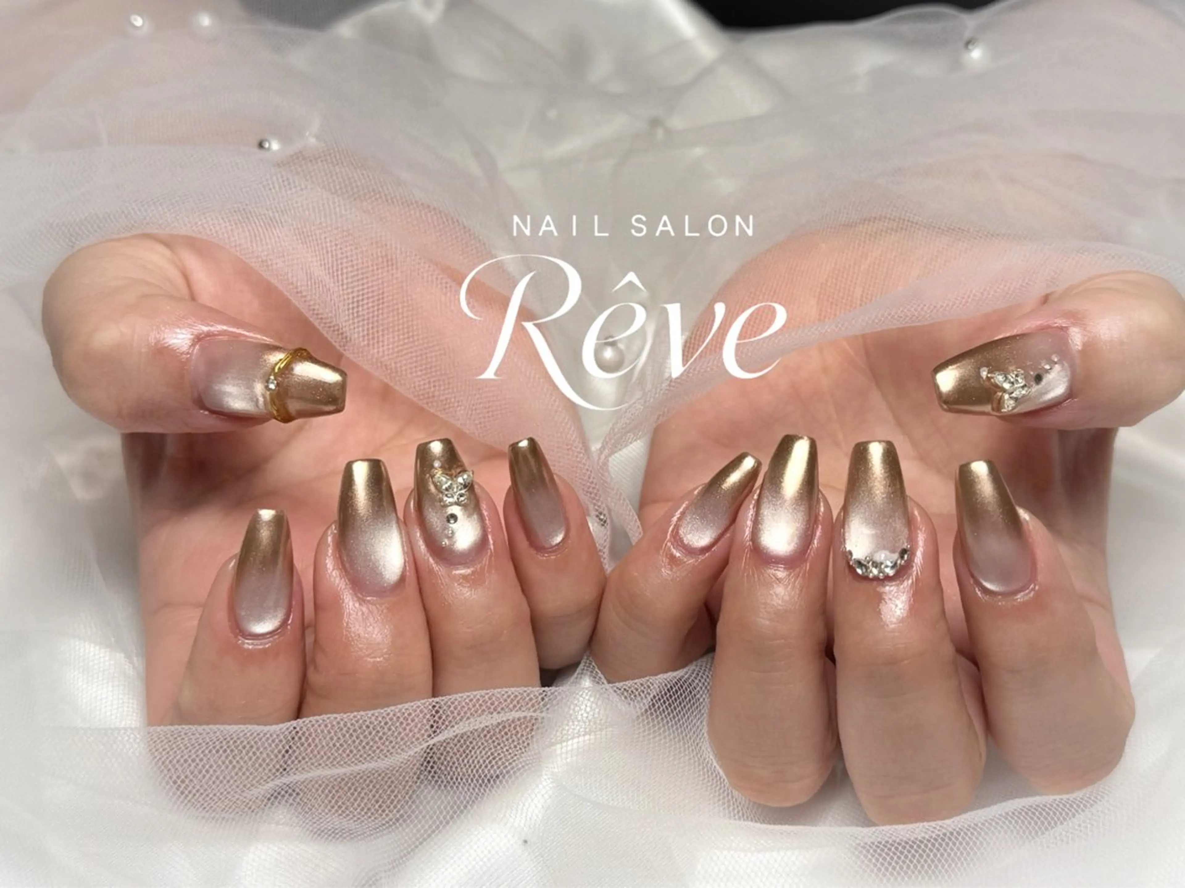 ネイル ハンドネイル Nail salon Rêveのネイルデザイン