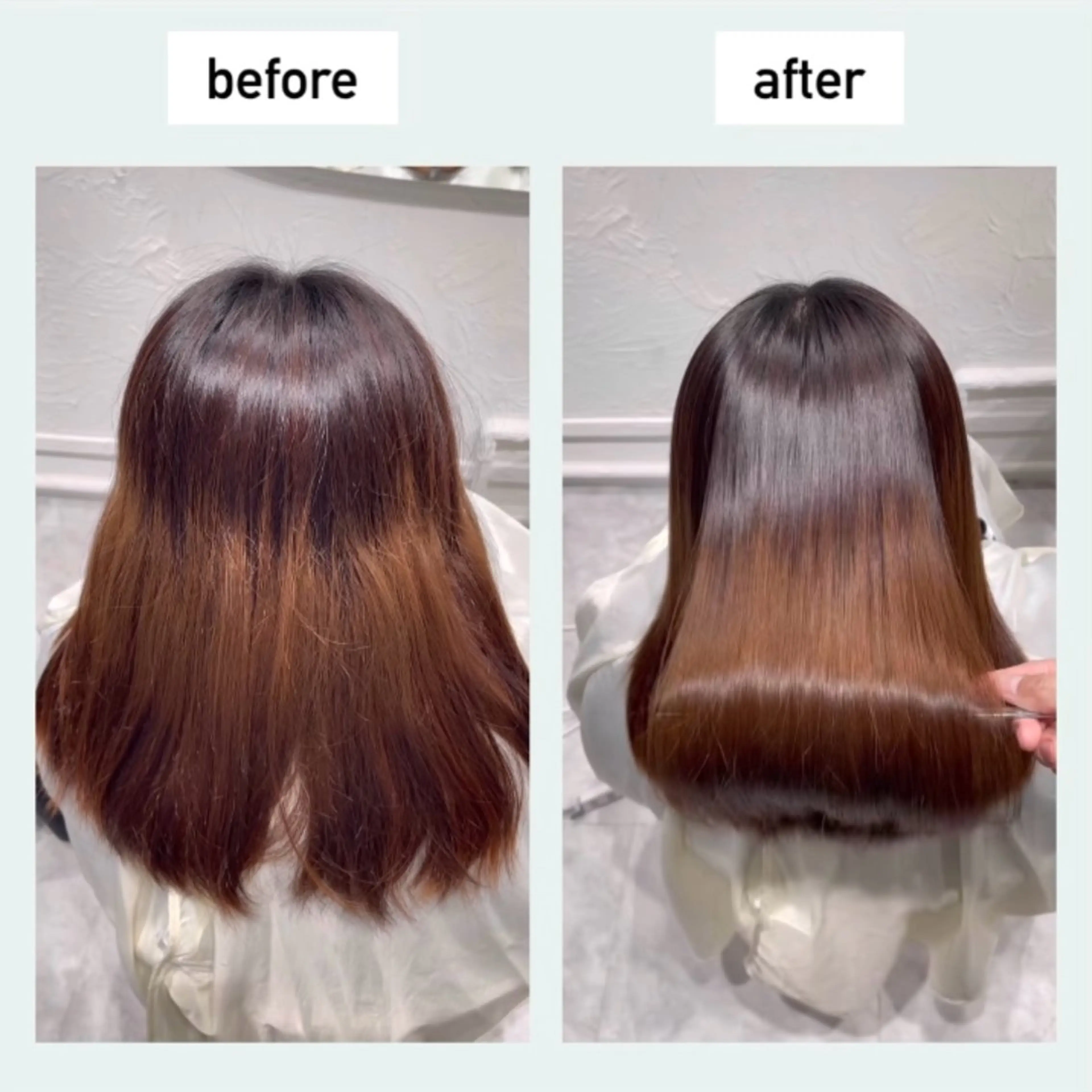 セミロング 縮毛矯正 縮毛矯正 トリートメント ジョー/ 縮毛矯正の専門家のヘアスタイル