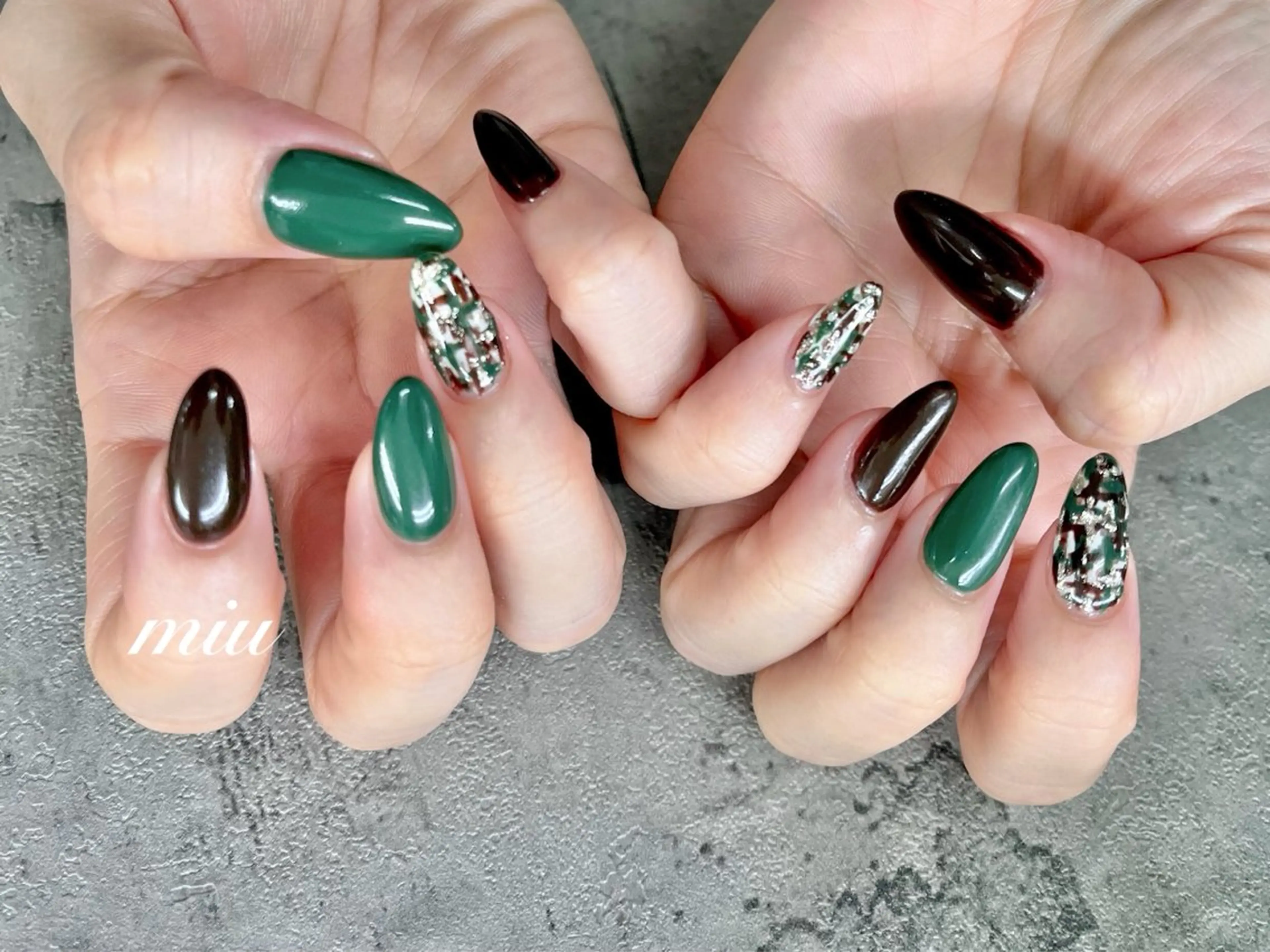 ネイル ハンドネイル miu nail 🐾mihoのネイルデザイン