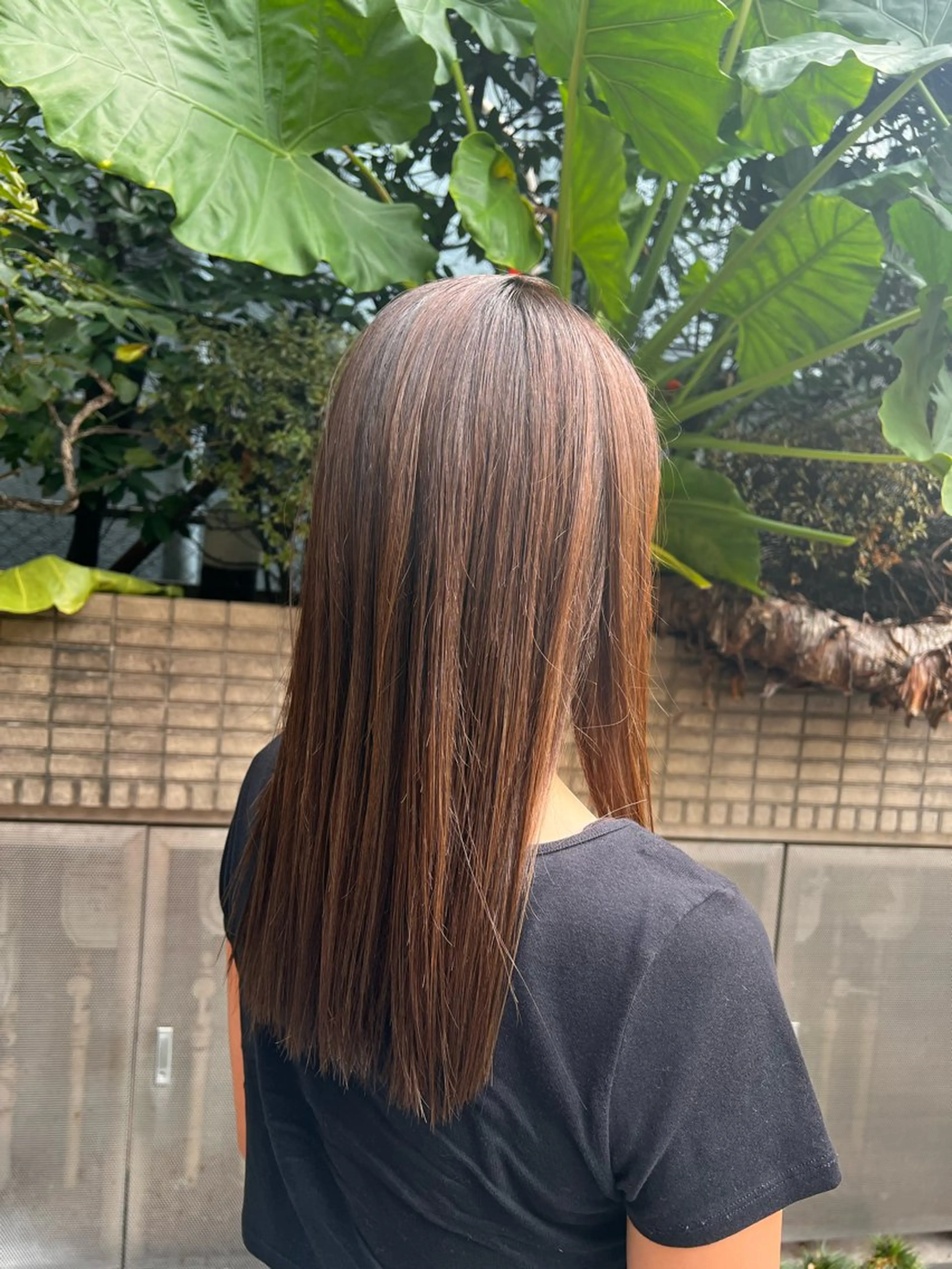 ミディアム カット ヘアカラー トリートメント 澤井 佑果のヘアスタイル