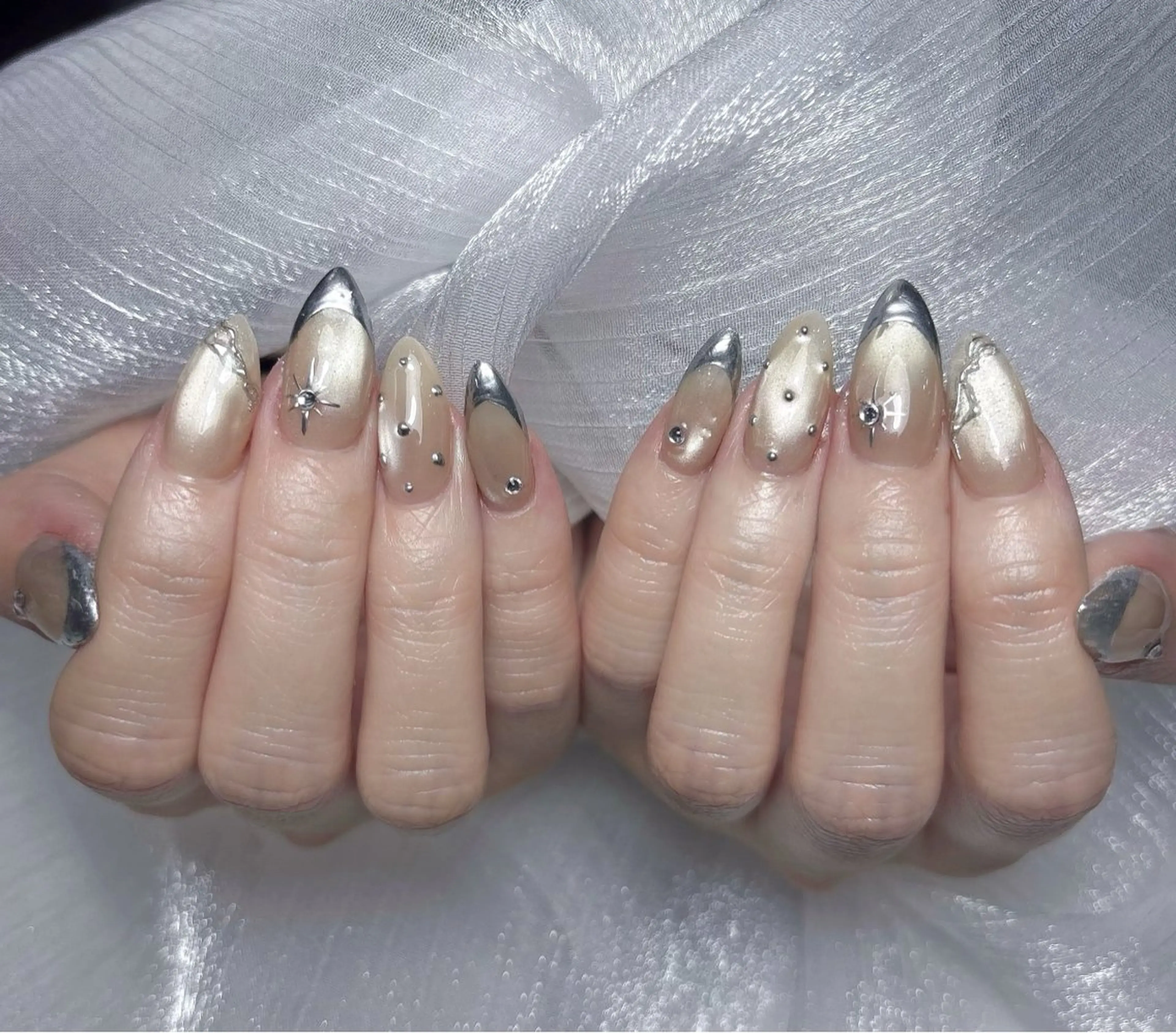 ロング カラー AME29 Nail ネイルサロンのネイルデザイン