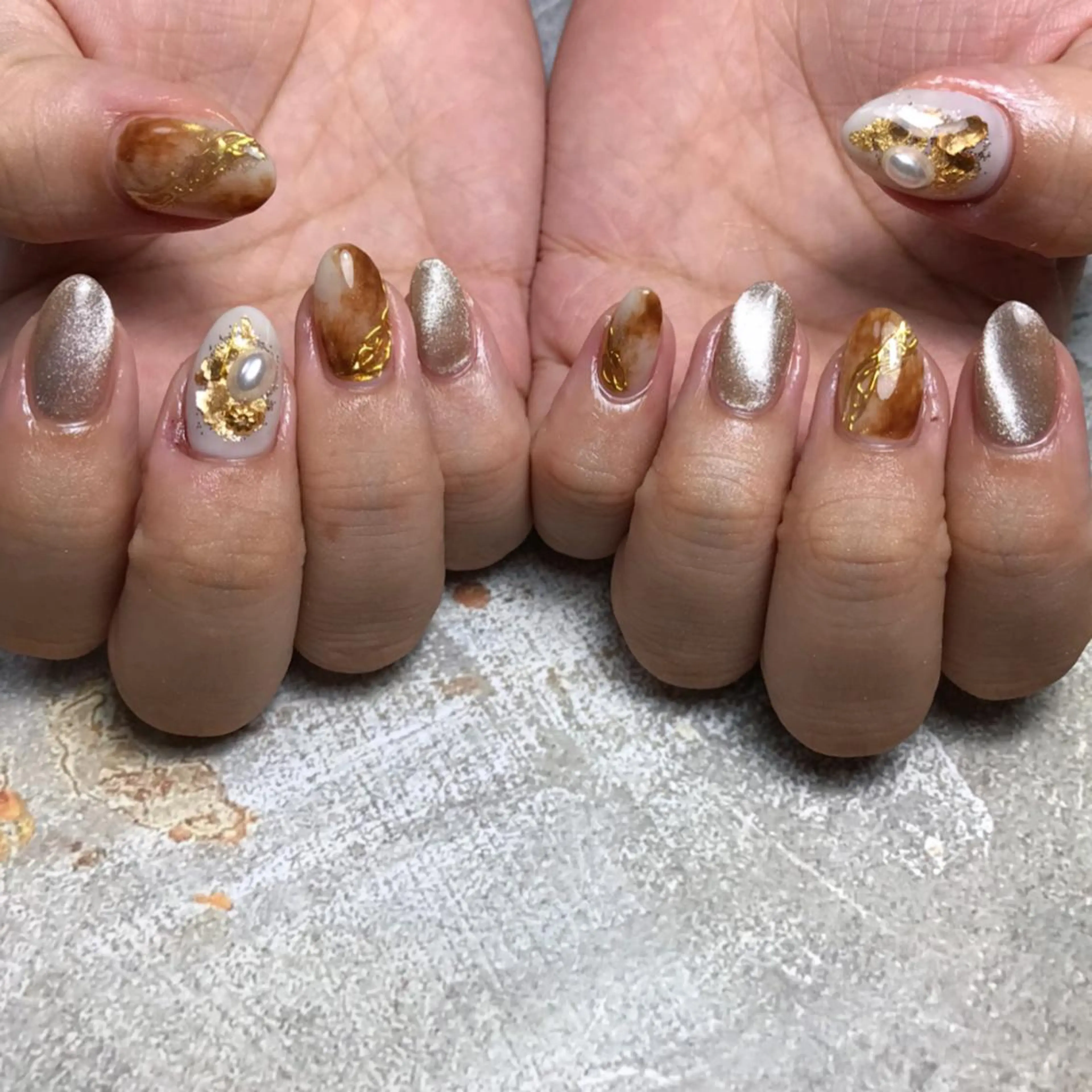 ネイル ハンドネイル 💅chainail _aiのネイルデザイン