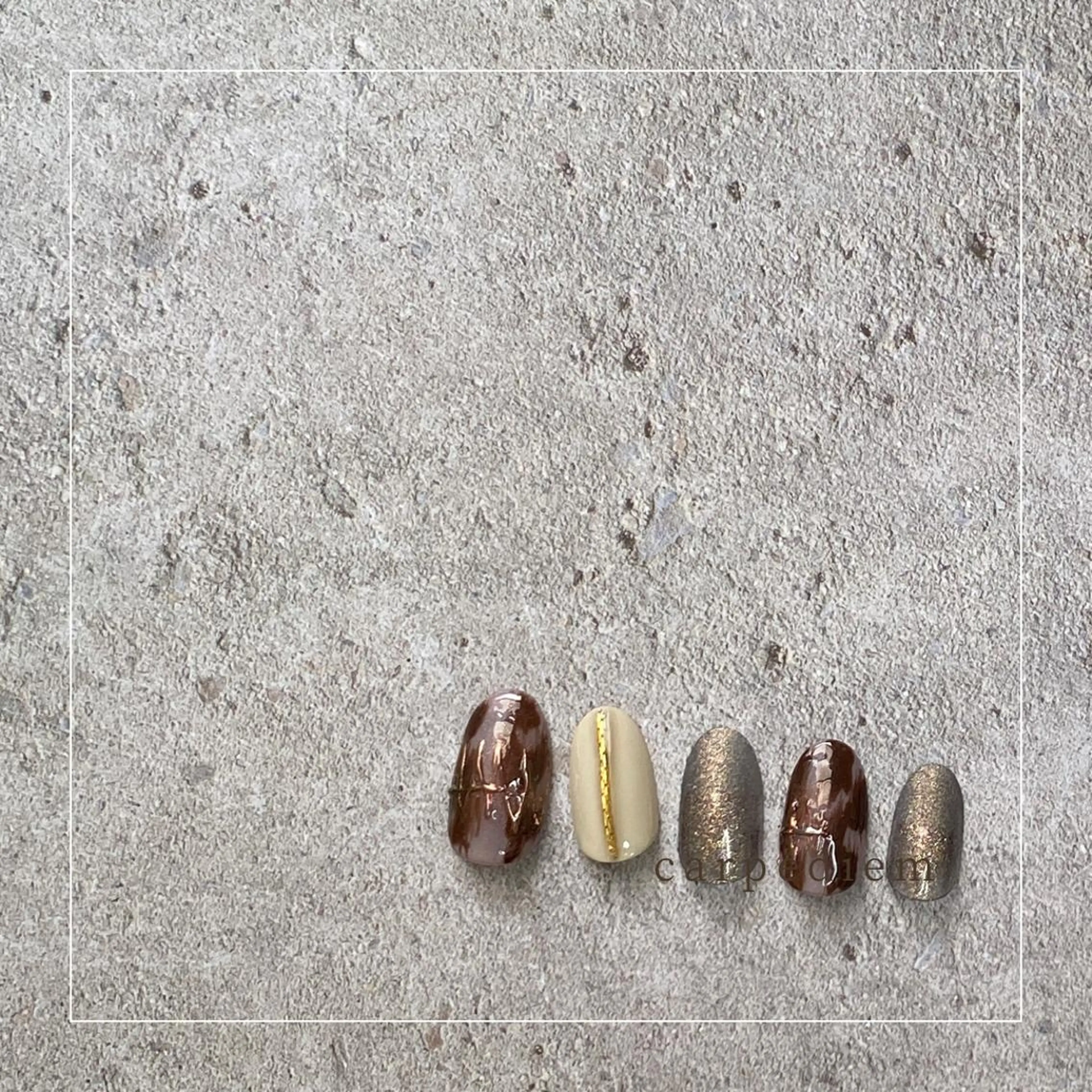 ネイル 城東区ネイルサロン carpediemのネイルデザイン