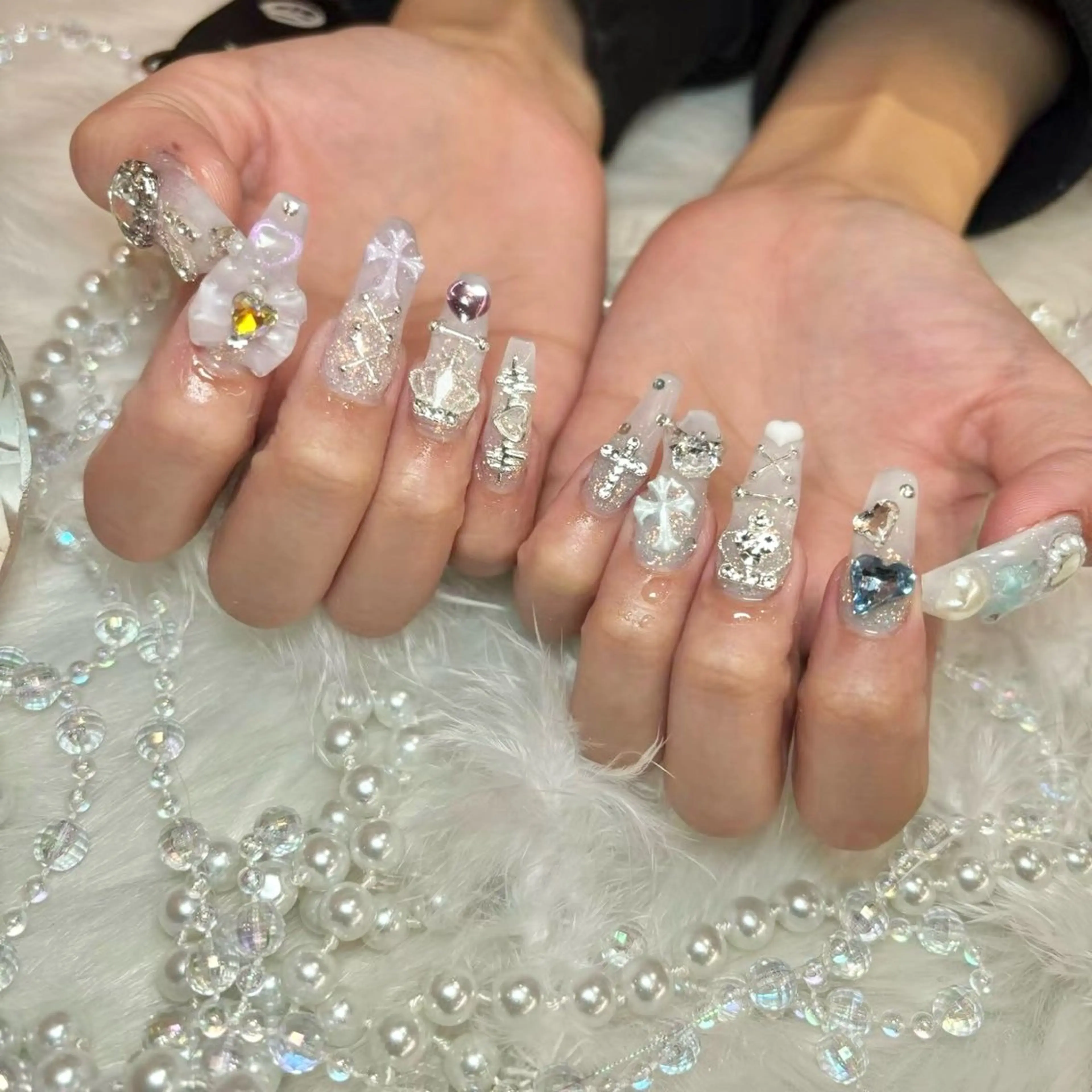 ロング mionail 八木のネイルデザイン