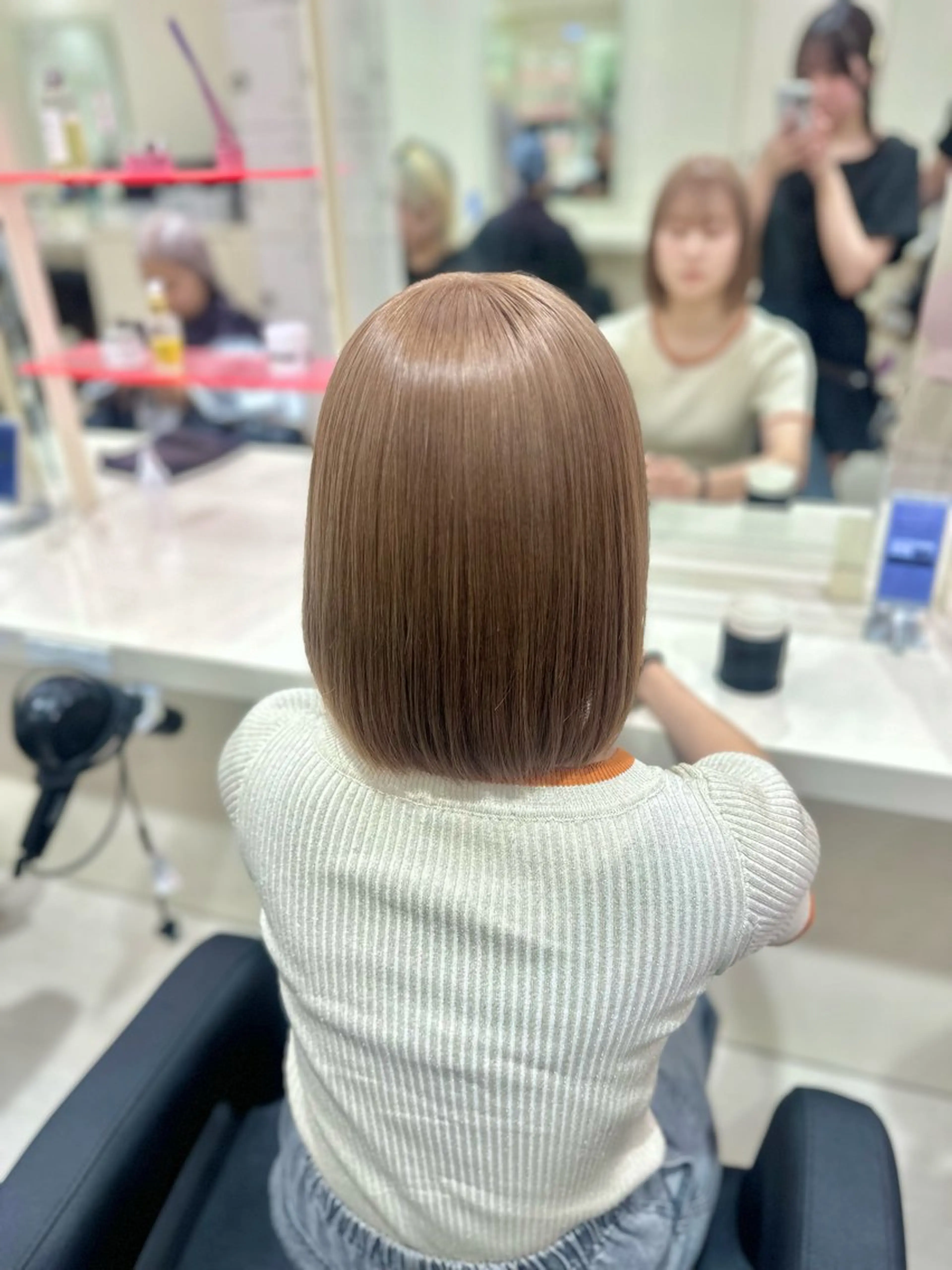 ミディアム カラー ヘアアレンジ 🎀 yuuka🎀のヘアスタイル