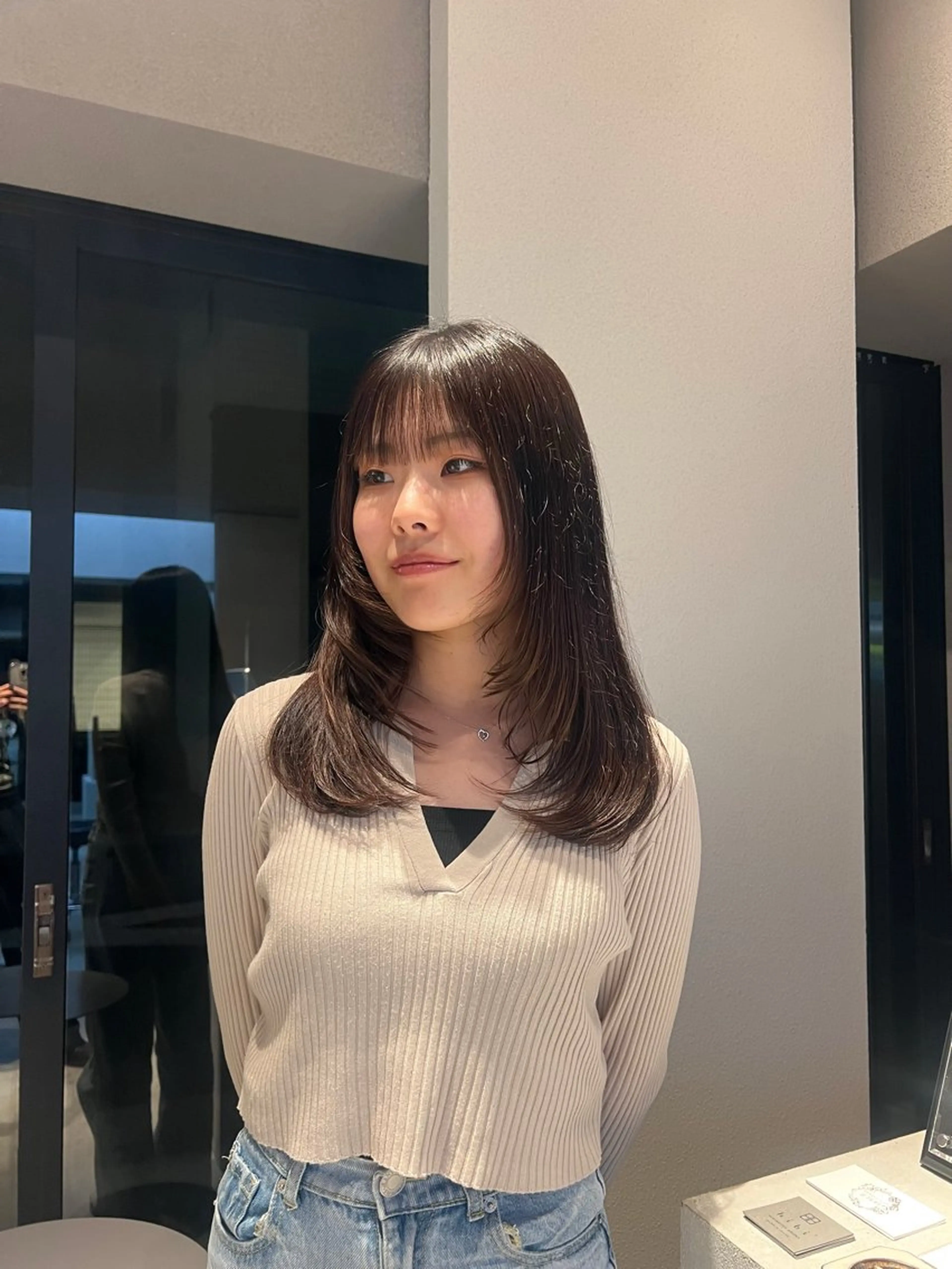 ロング ロングレイヤー レイヤーカット ロング ボブカット🎀 ドレミのヘアスタイル