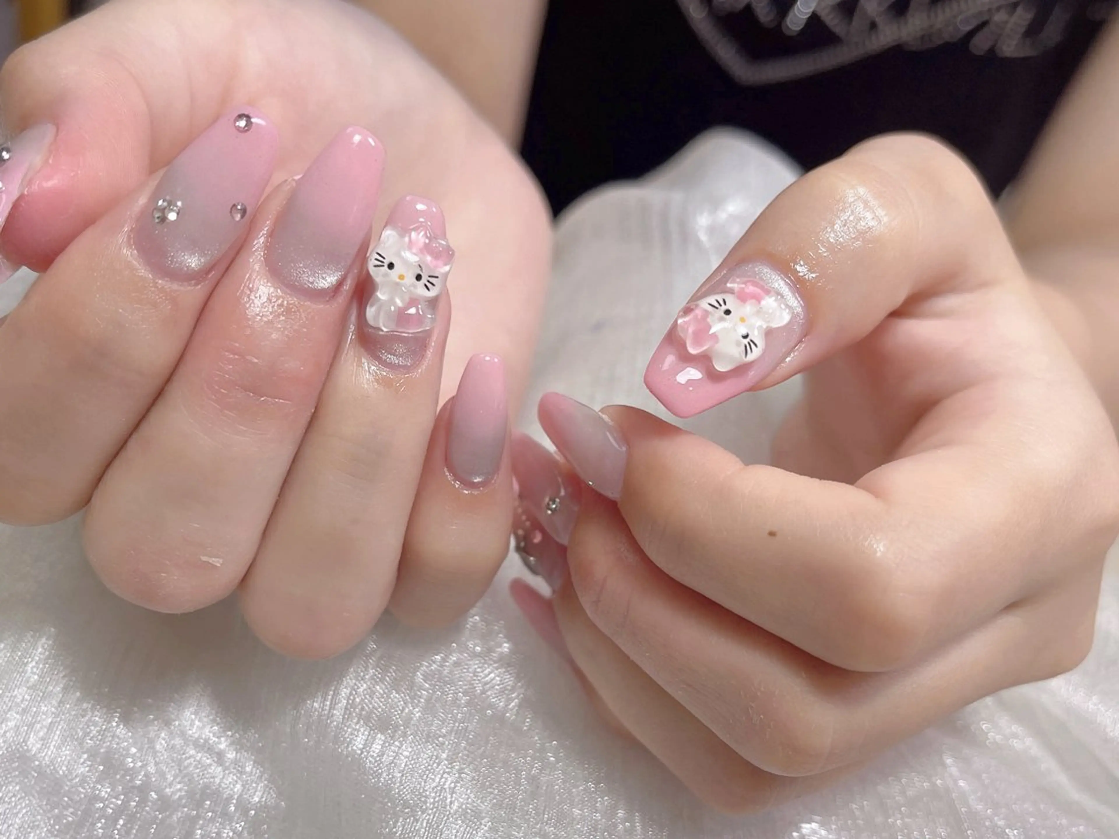 ネイル ハンドネイル 🎀ネイルサロン エクラYUI🎀のネイルデザイン