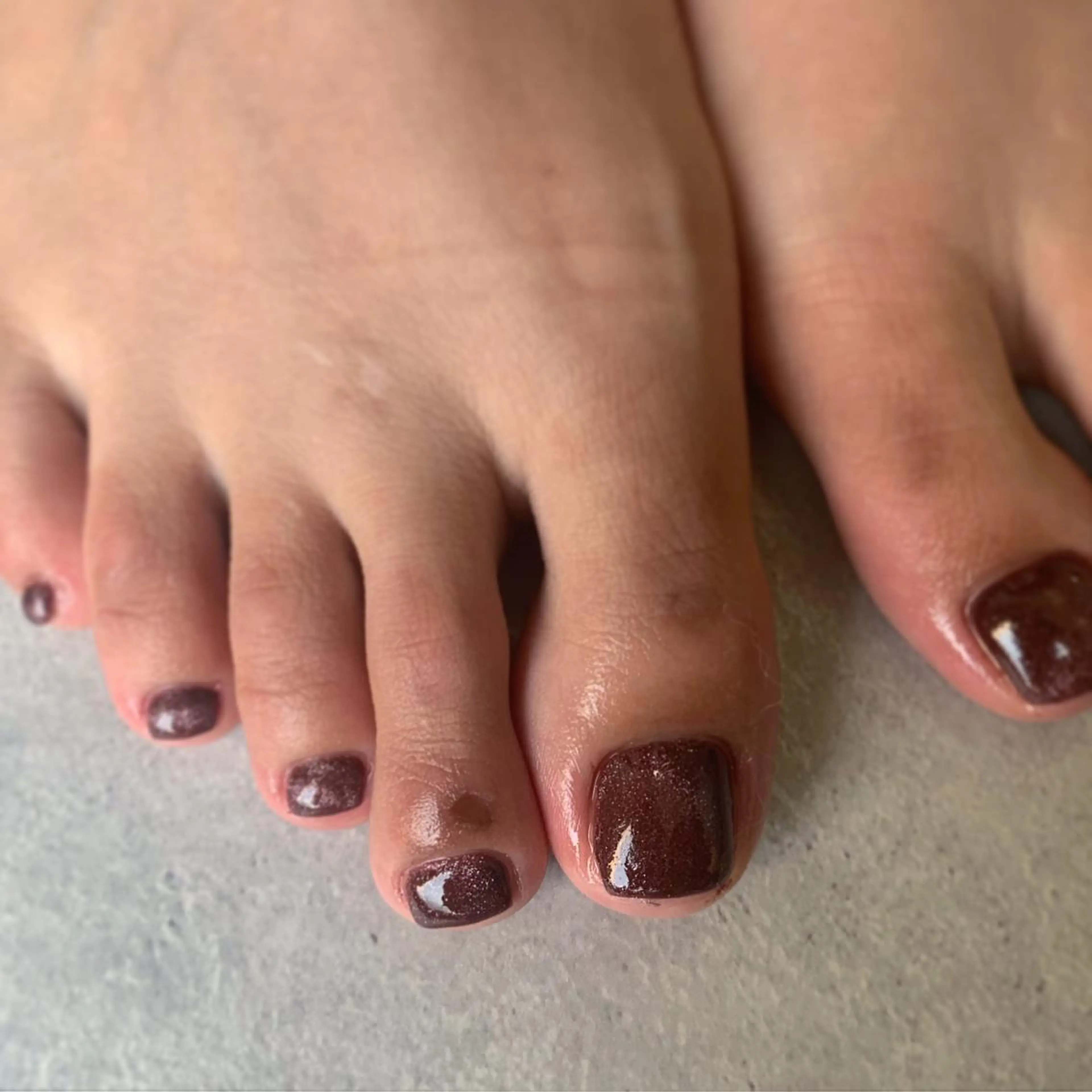 ネイル マグネットネイル フットネイル lylynail YUUKAのネイルデザイン