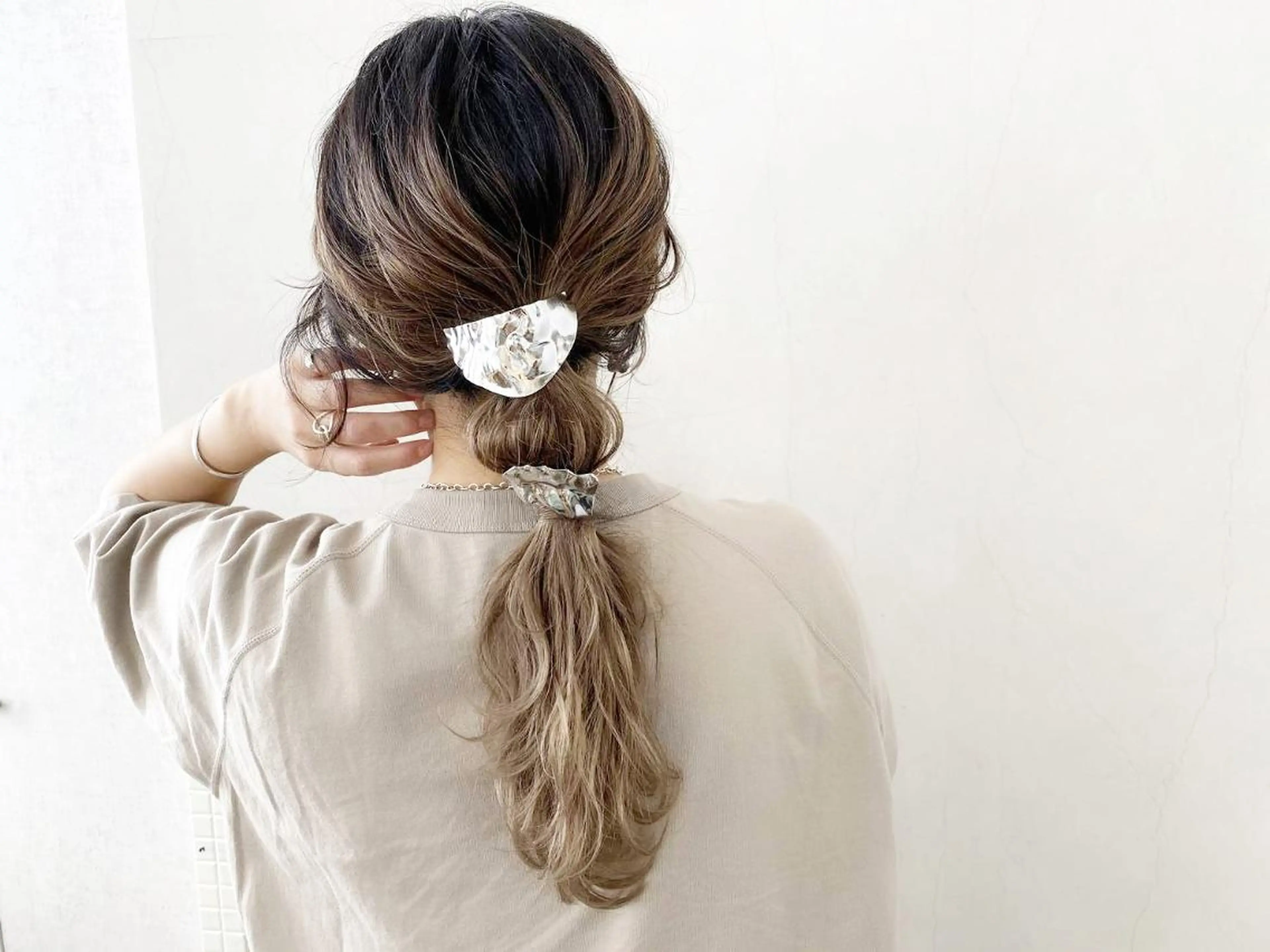 ヘアアレンジ カット ヘアカラー トリートメント amie 錦糸町のヘアスタイル