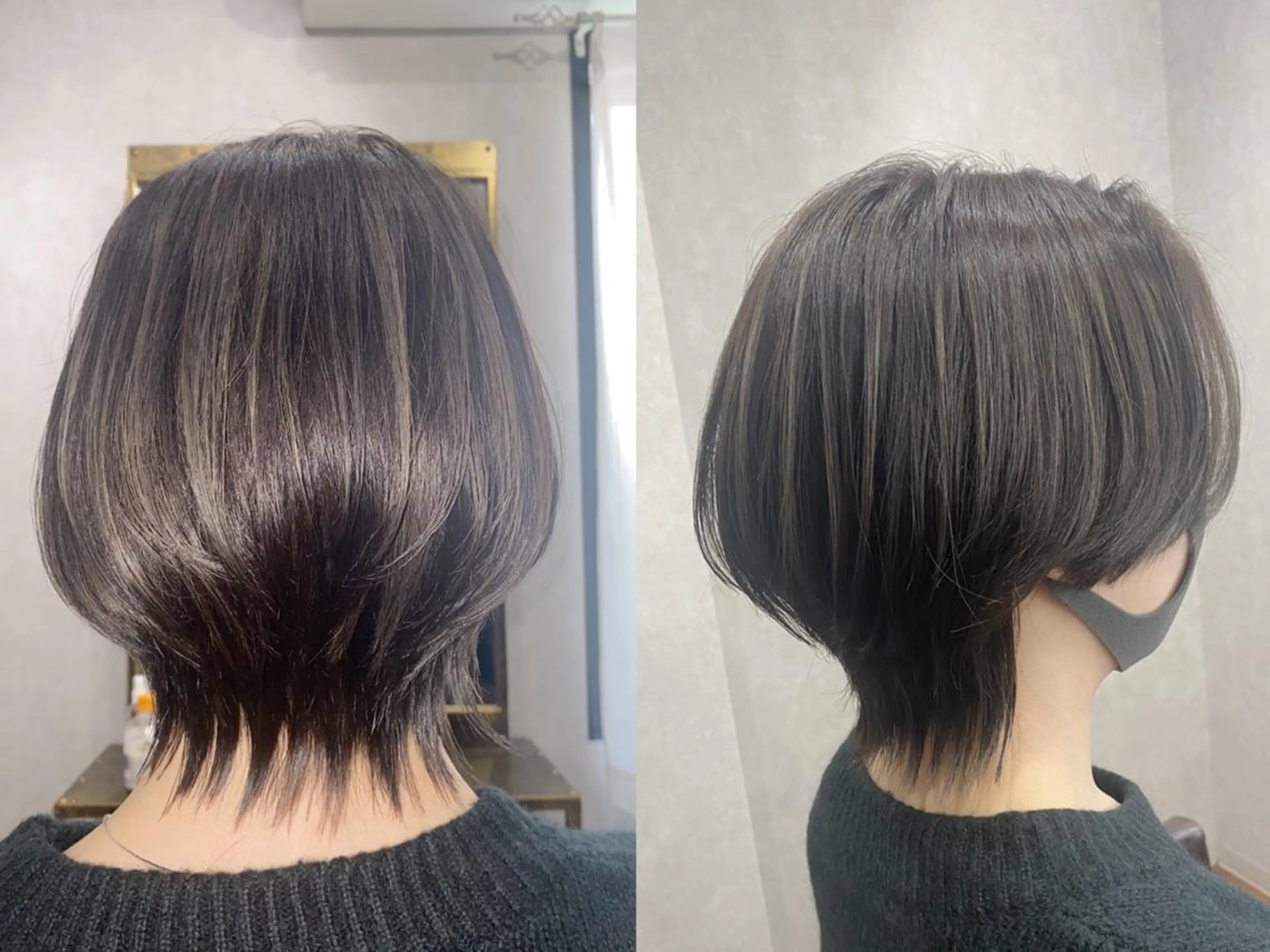 セミロング ウルフカット _White所属・ＳＨＩ ＺＵのヘアスタイル