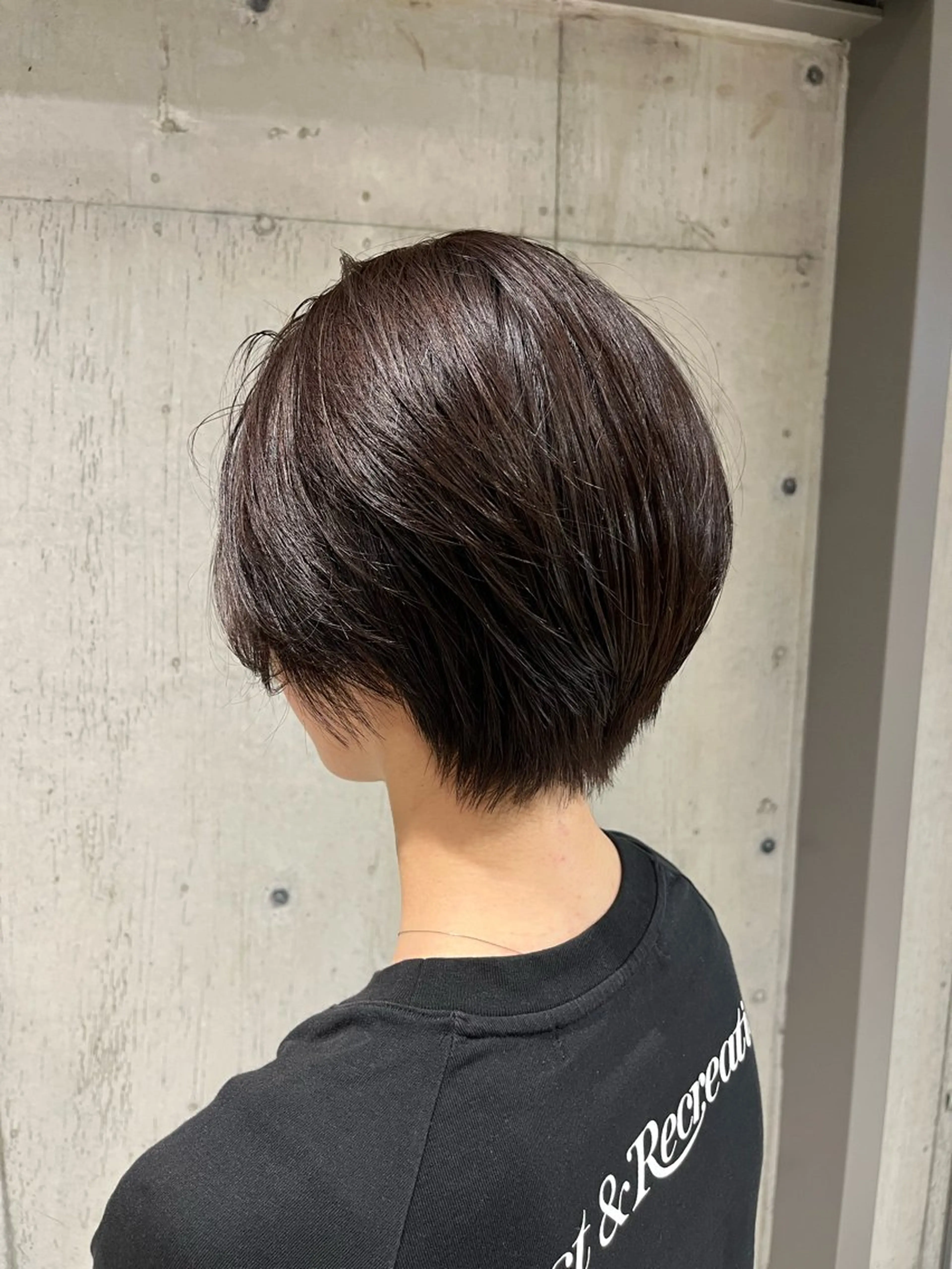 ショート カラー ヘアアレンジ ボブ×透明感カラー 特化・リクト💥のヘアスタイル