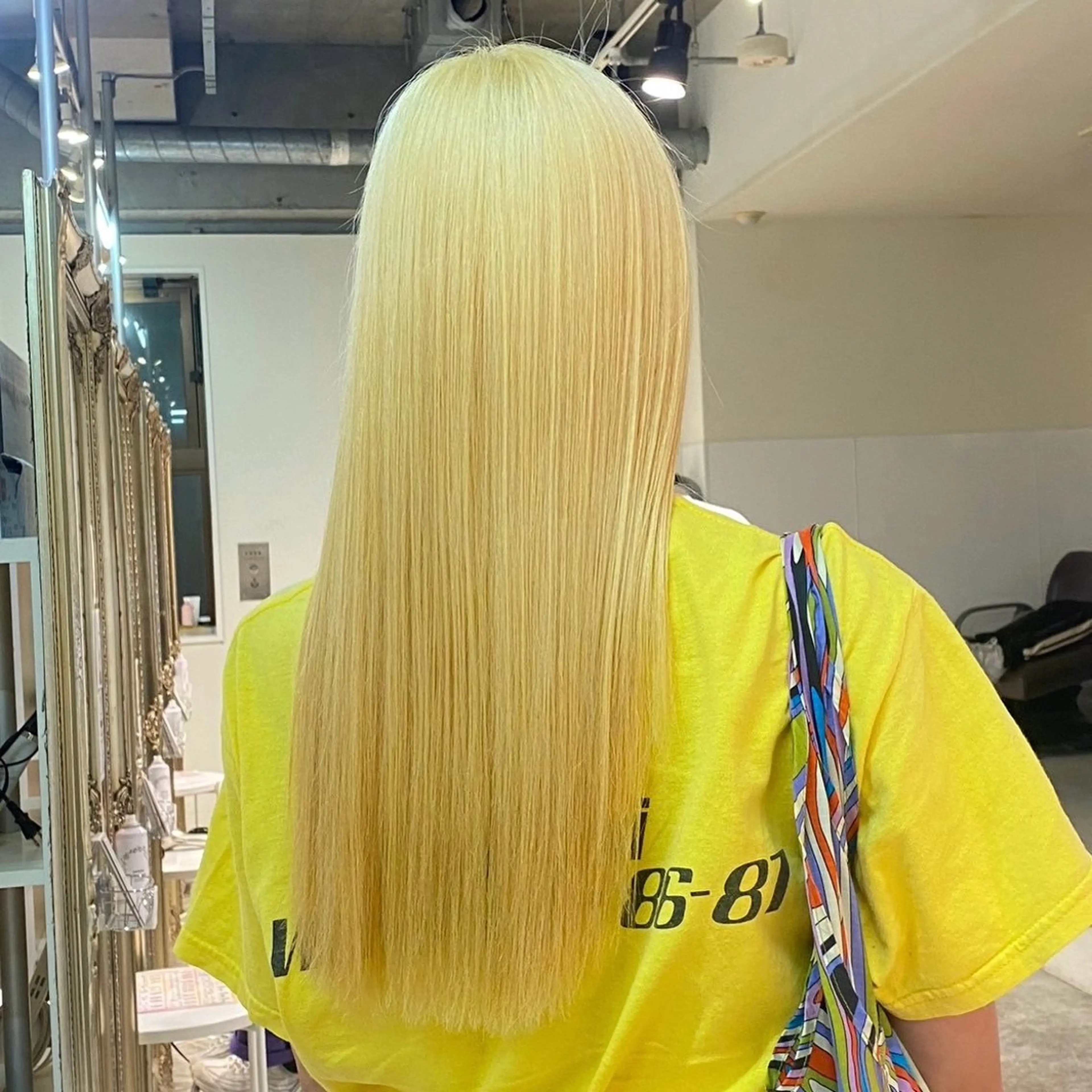 ロング カラー フェザーパーマ🌙 毛流れ yuzukiのヘアスタイル