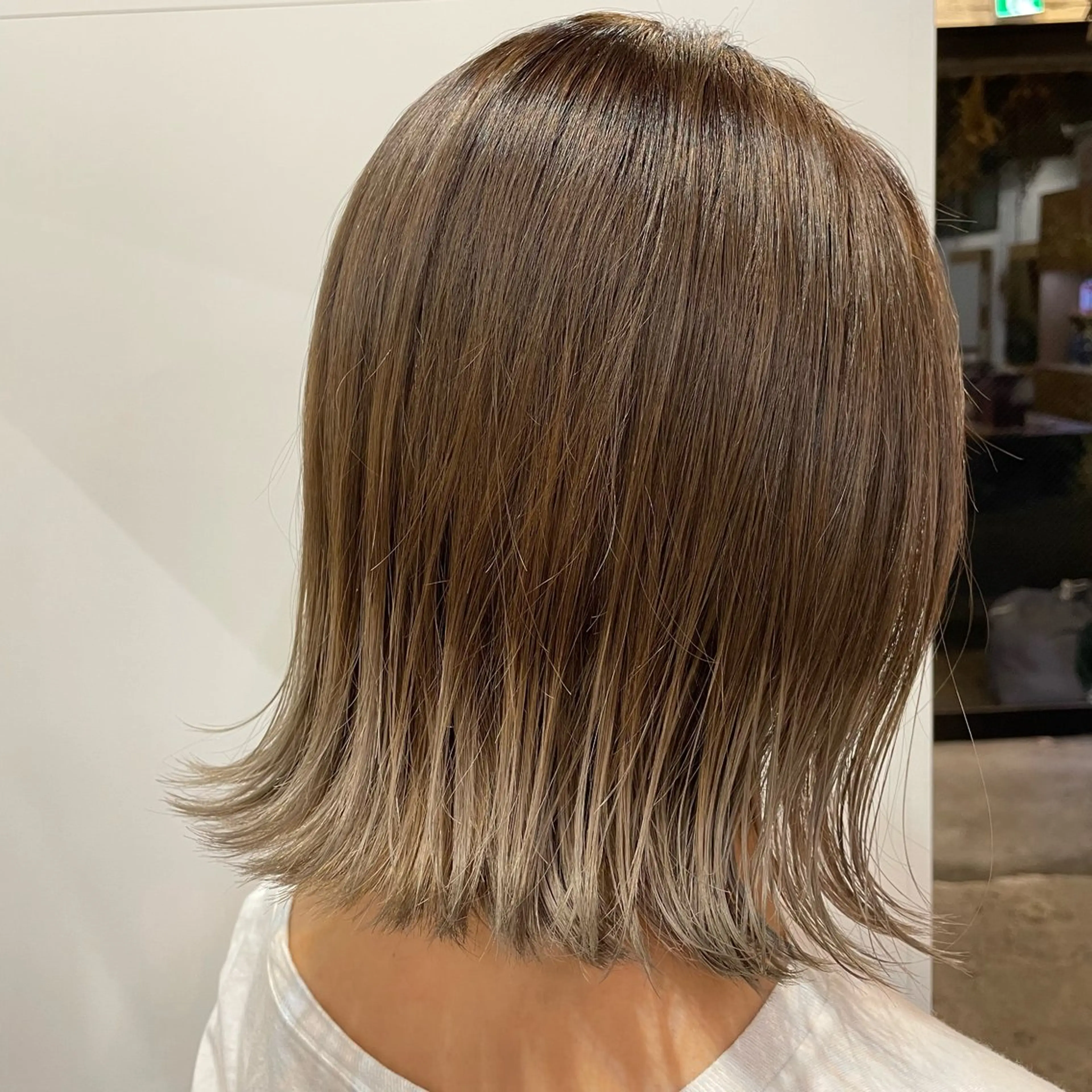 ショート カラー ヘアアレンジ ヘアカラー トリートメント 🎀ダブルカラーレイ ヤーyuuri🎀のヘアスタイル