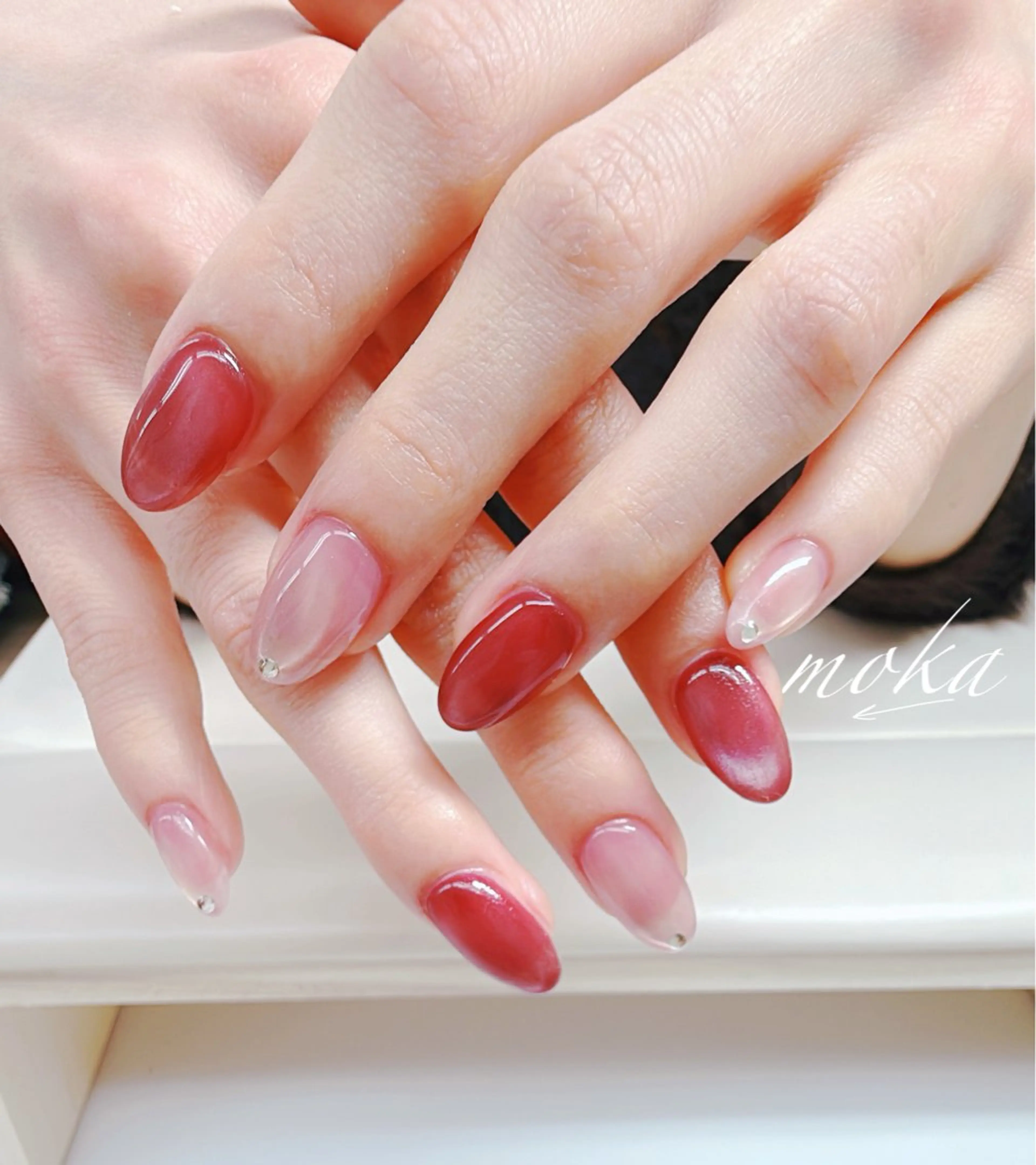 ネイル 胡蝶蘭レディースサロ ンNailMOKAのネイルデザイン