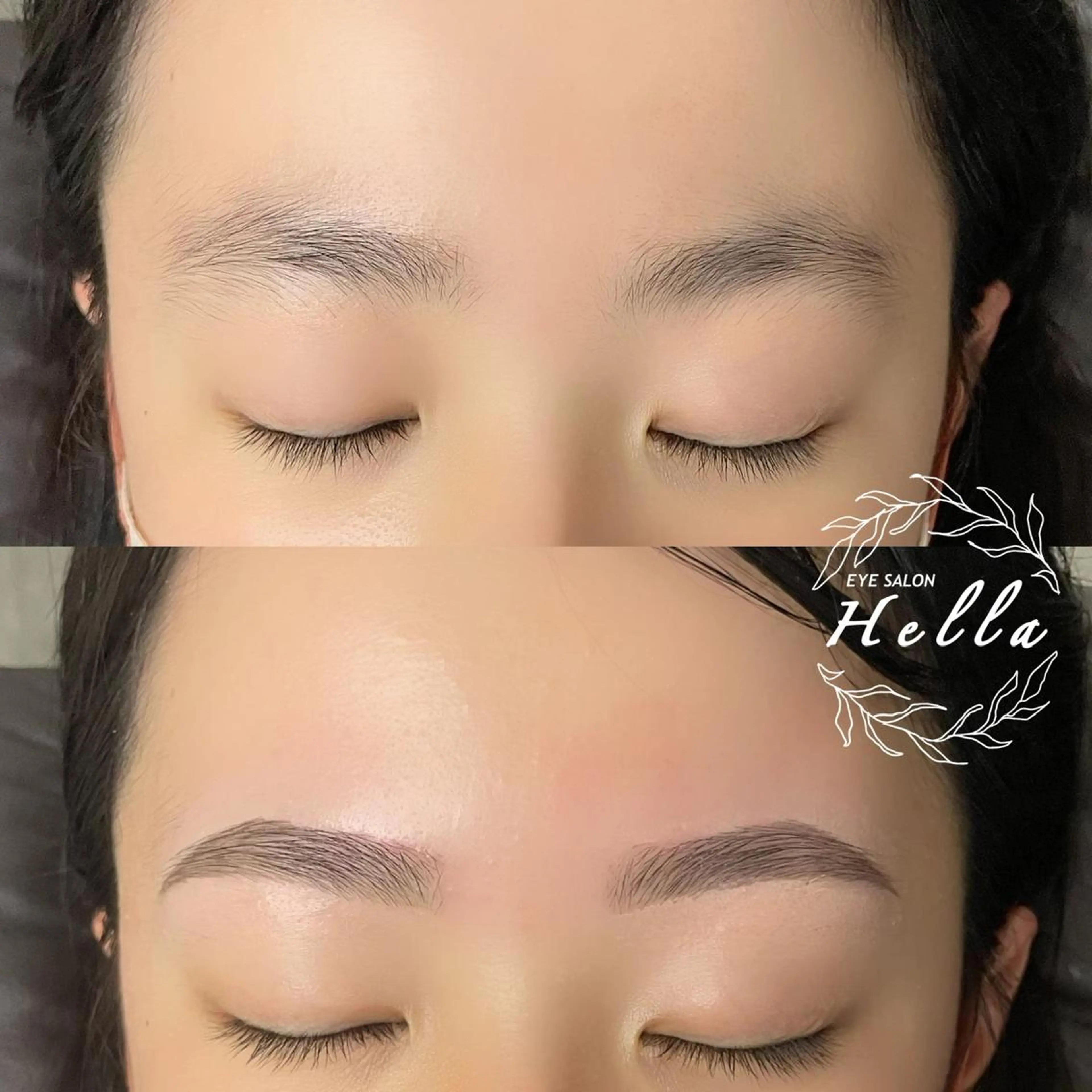 アイブロウ ワックス脱毛 眉カット まつげパーマ／眉毛 H e l l aのマツエク・マツパデザイン