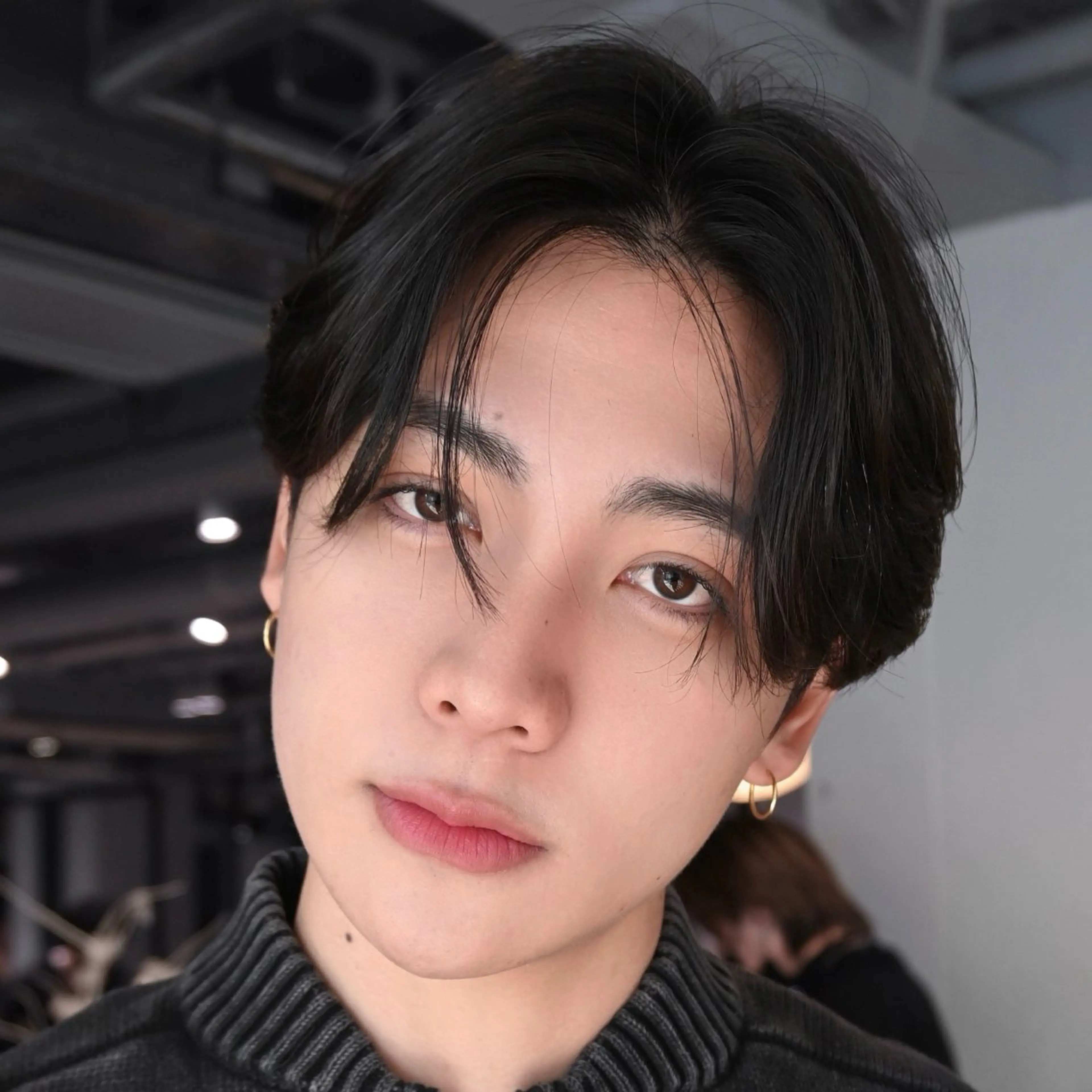 メンズ 池袋センターパート 特化YUUKIのヘアスタイル