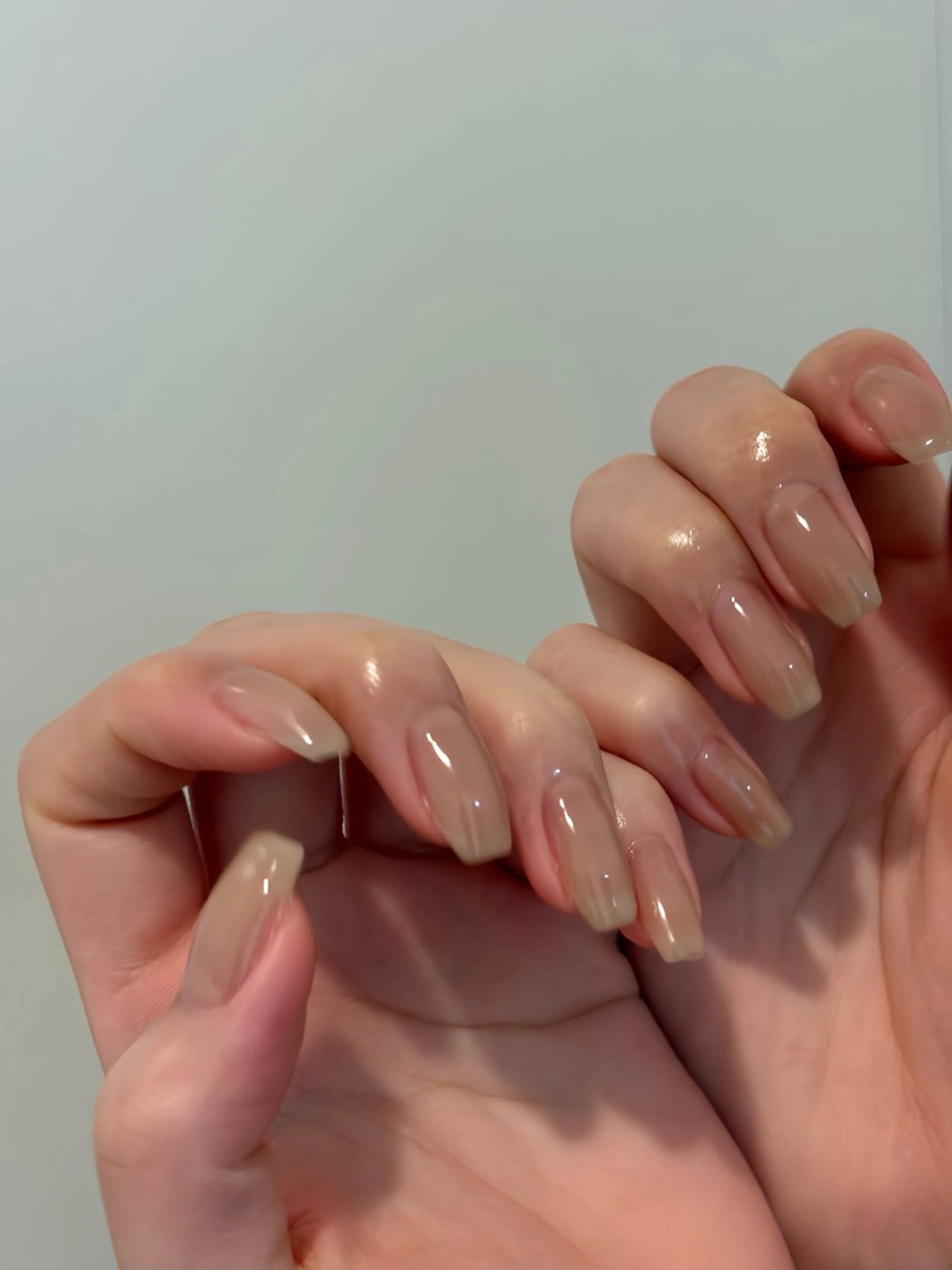 カラー ベージュカラー ハンドネイル filonnail Juna💍のネイルデザイン