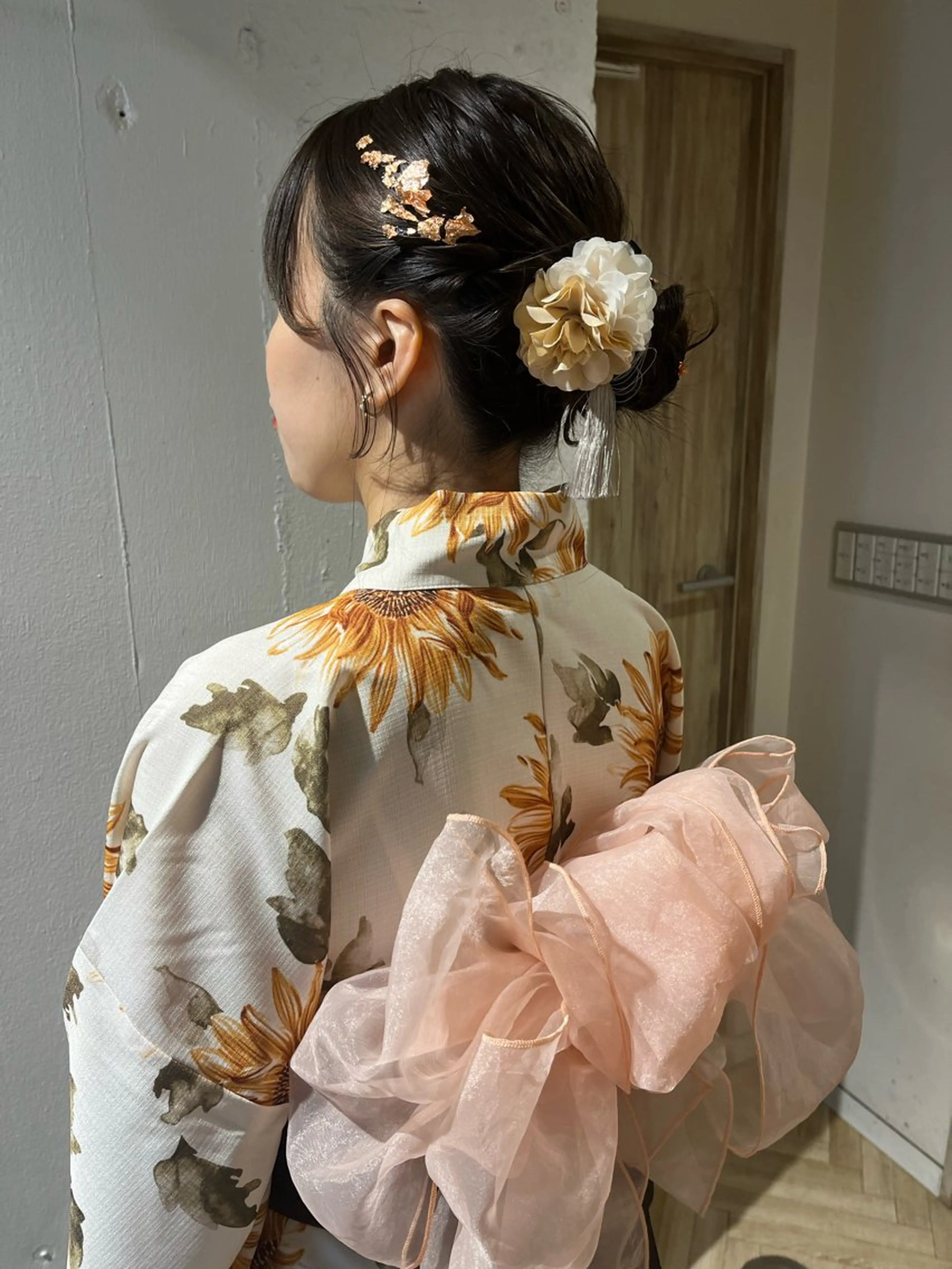 着付け 𝐀𝐲𝐚𝐤𝐚 /艶髪/ストレートのヘアスタイル