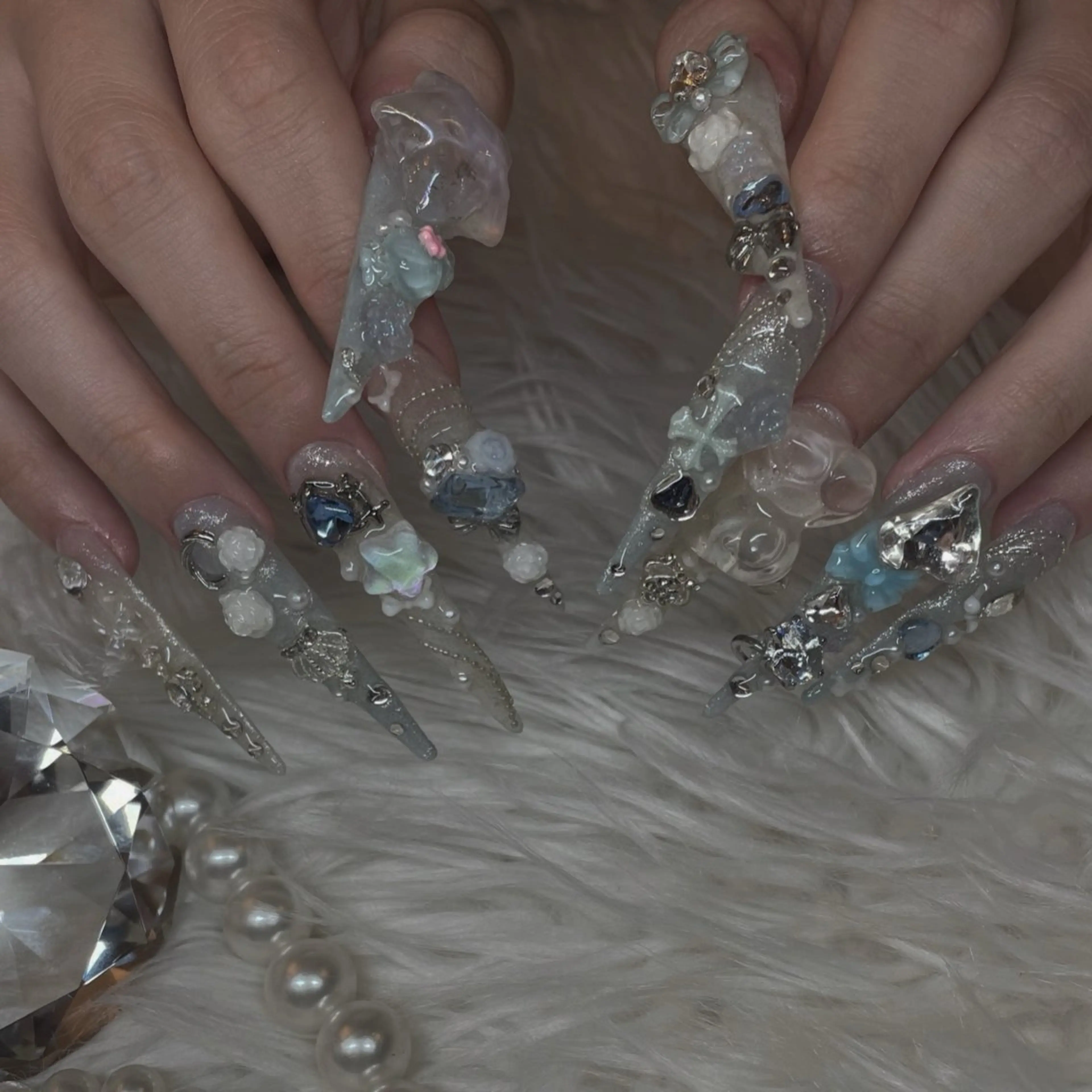 チップ長さ出し10本の写真