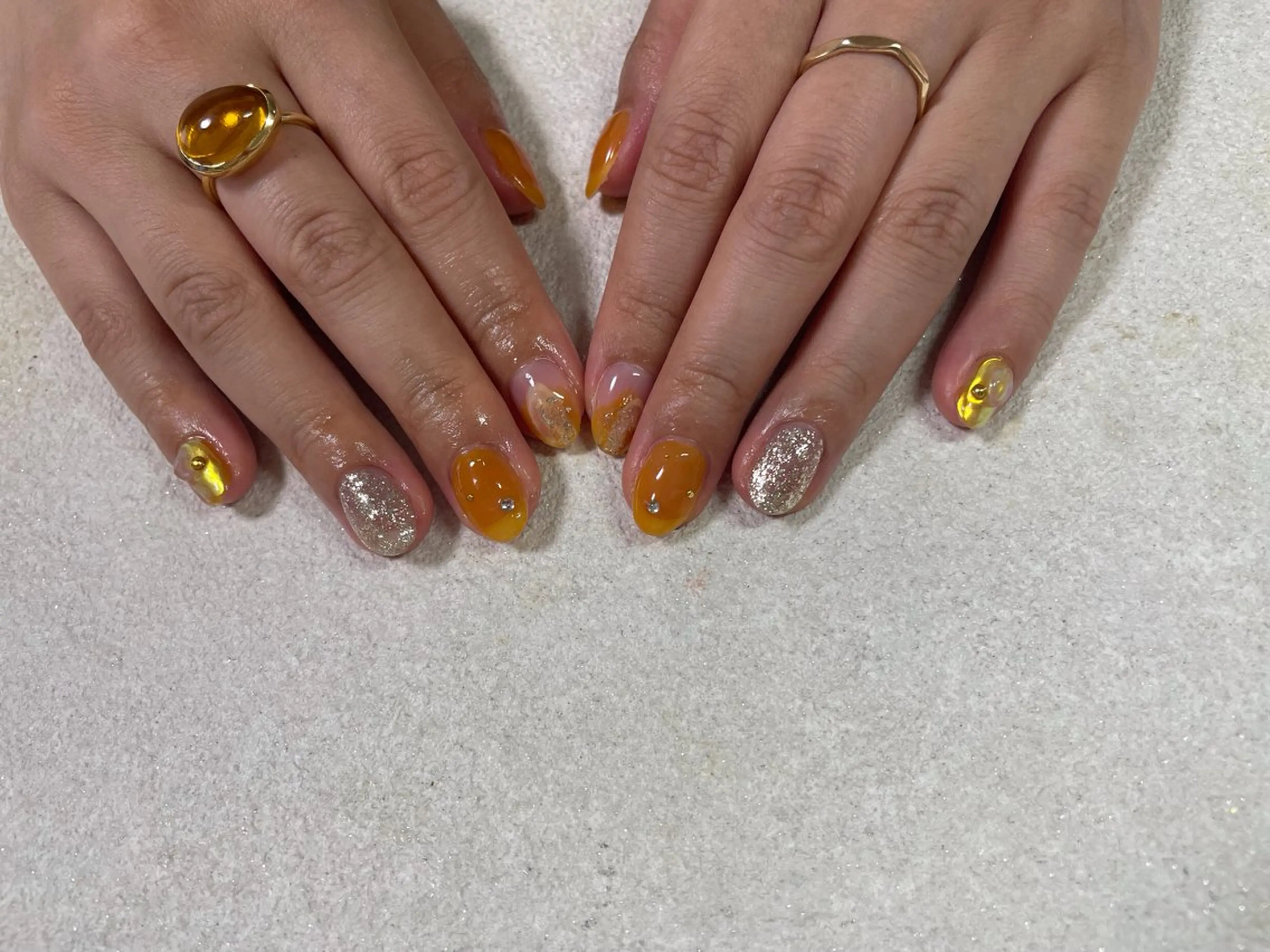ネイル ジェルネイル 韓国ネイル メンズネイル パラジェル 春ネイル ハンドネイル kiki nail &brow二子玉川の眉毛・アイブロウイメージ