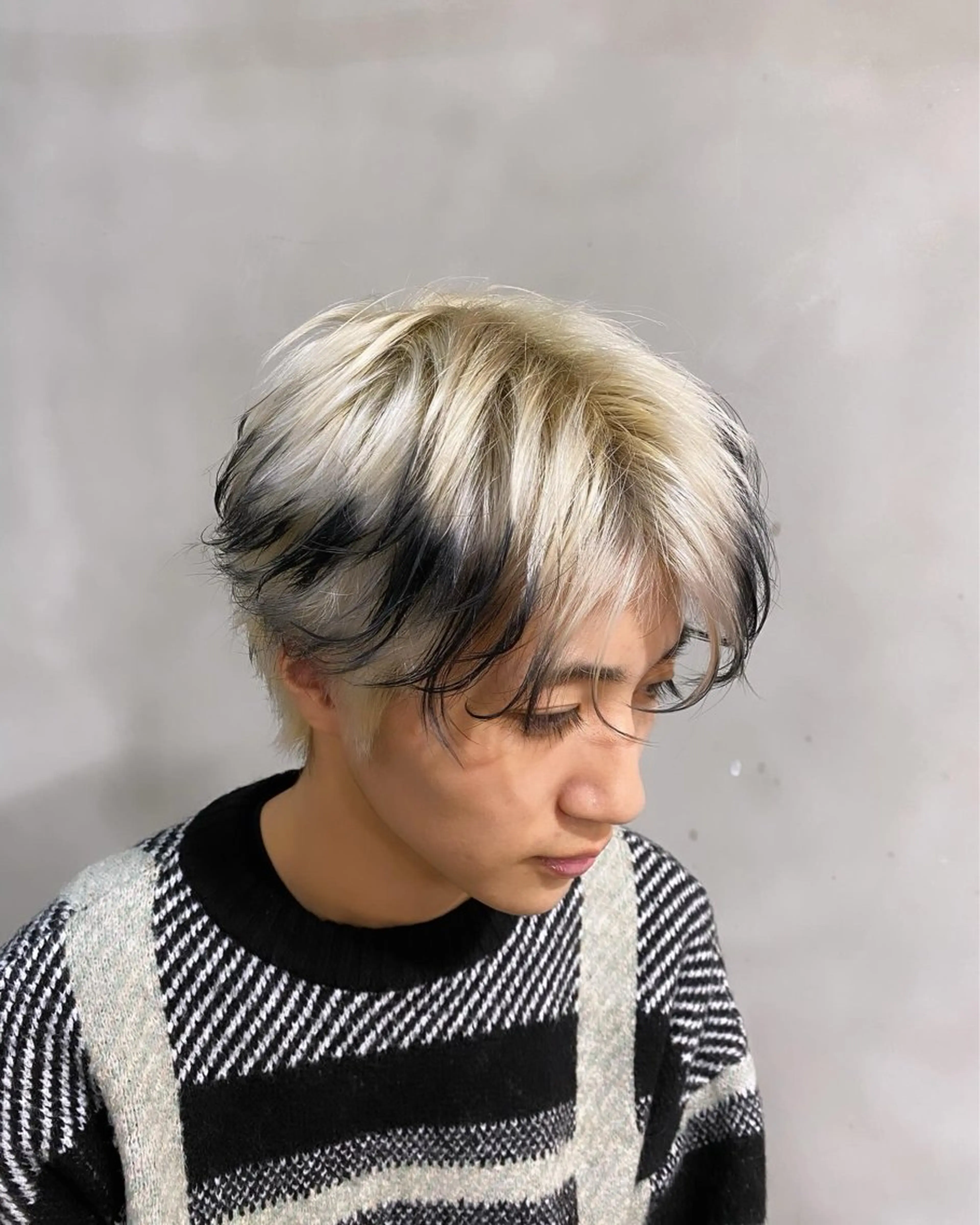 ショート カラー メンズ 黒髪 そうや 🐺のヘアスタイル