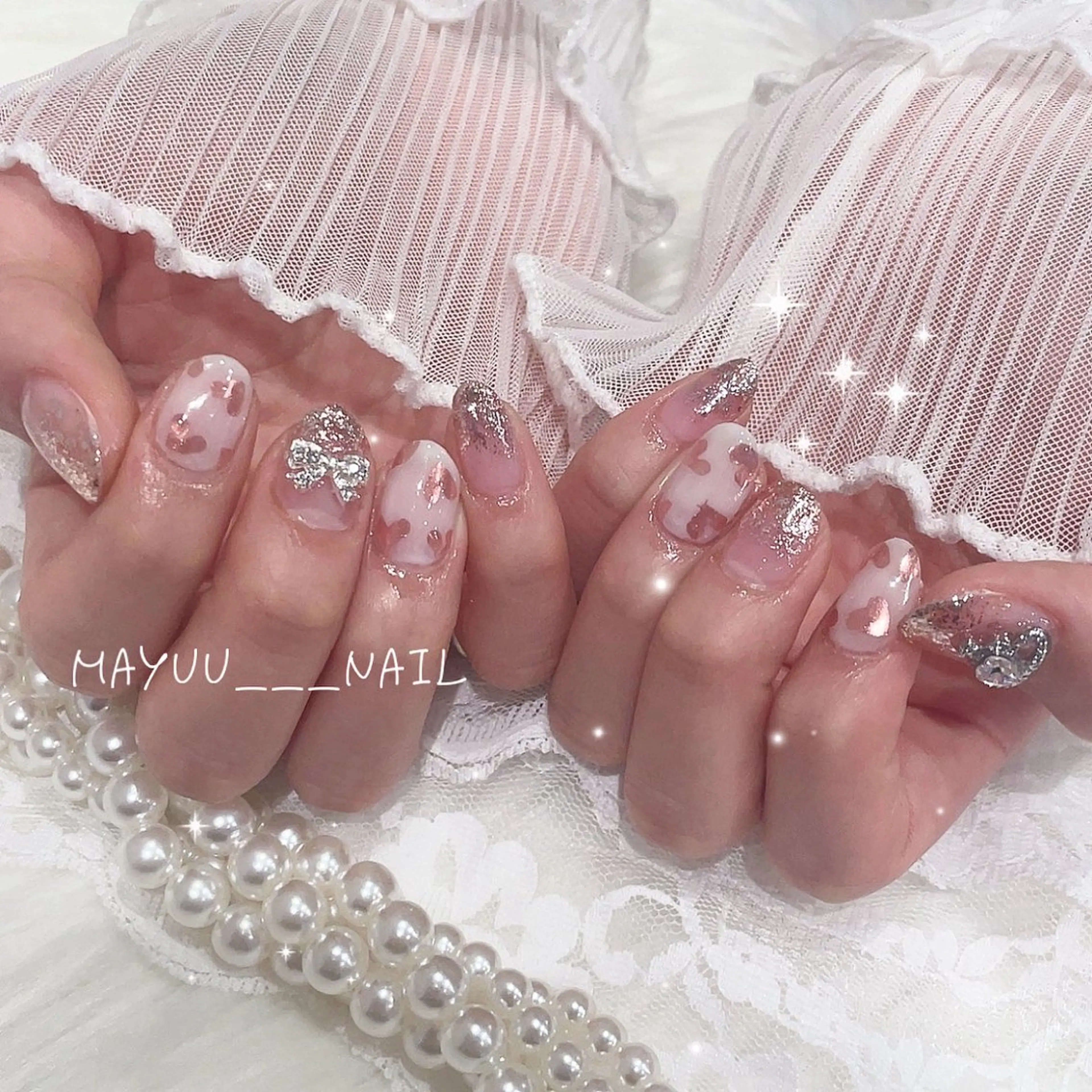 ネイル 🎀 Mayu 🎀痛ネイルのネイルデザイン