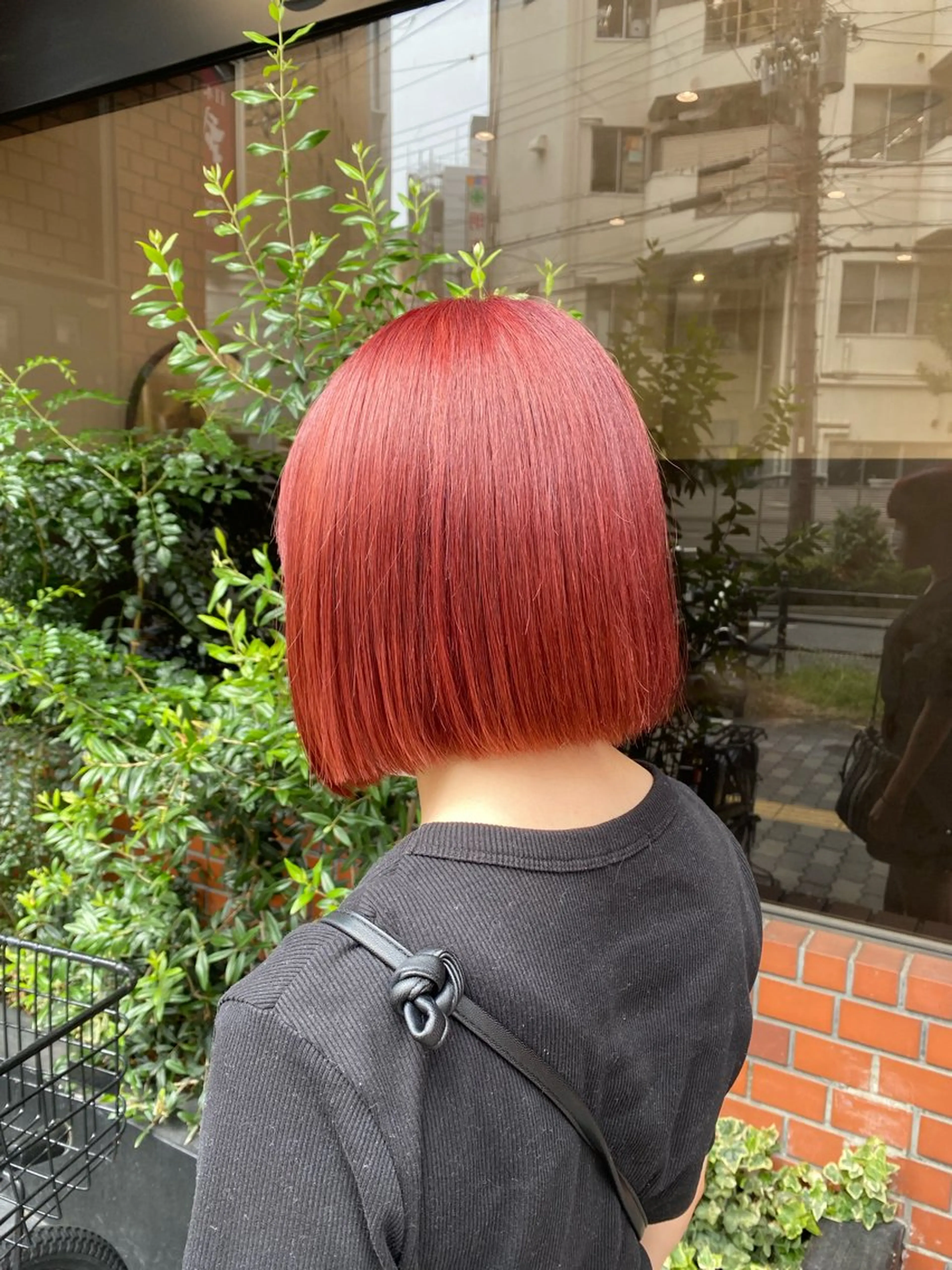 ミディアム カラー レッドカラー cocotte🫧 絹村 琴美のヘアスタイル
