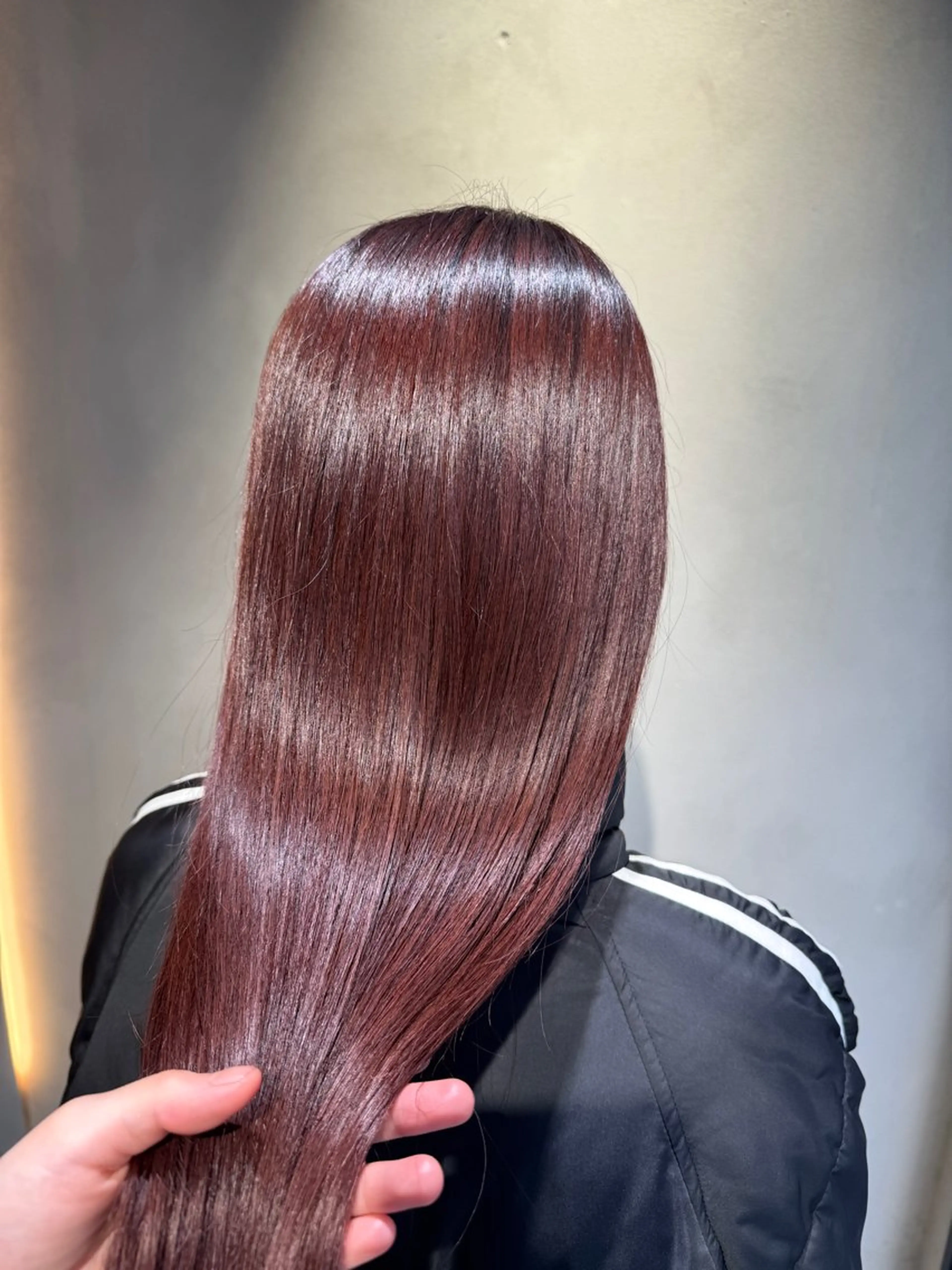 ロング カラー カット ヘアカラー み うのヘアスタイル