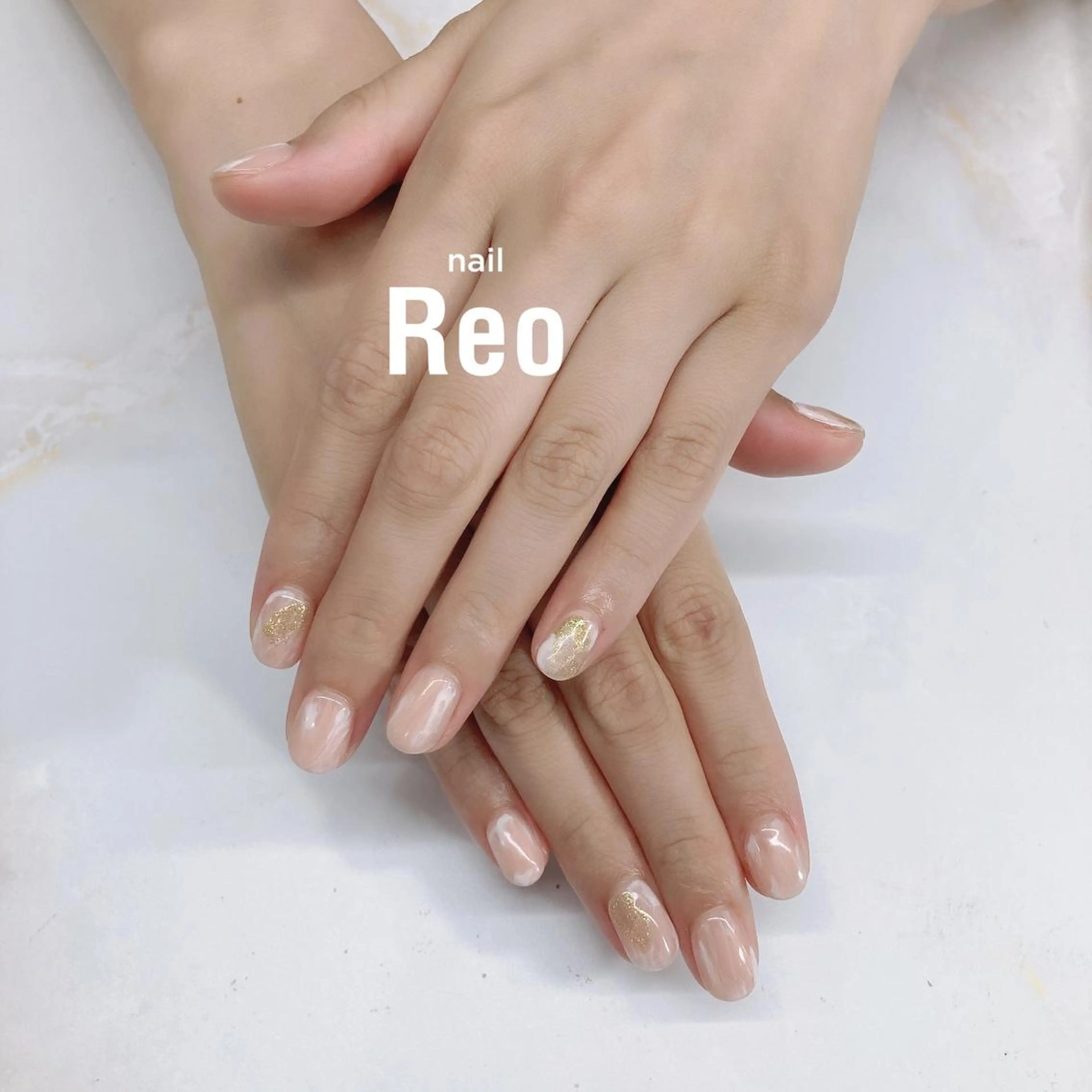 ミディアム ネイル Reonail 💕Kana💕のネイルデザイン
