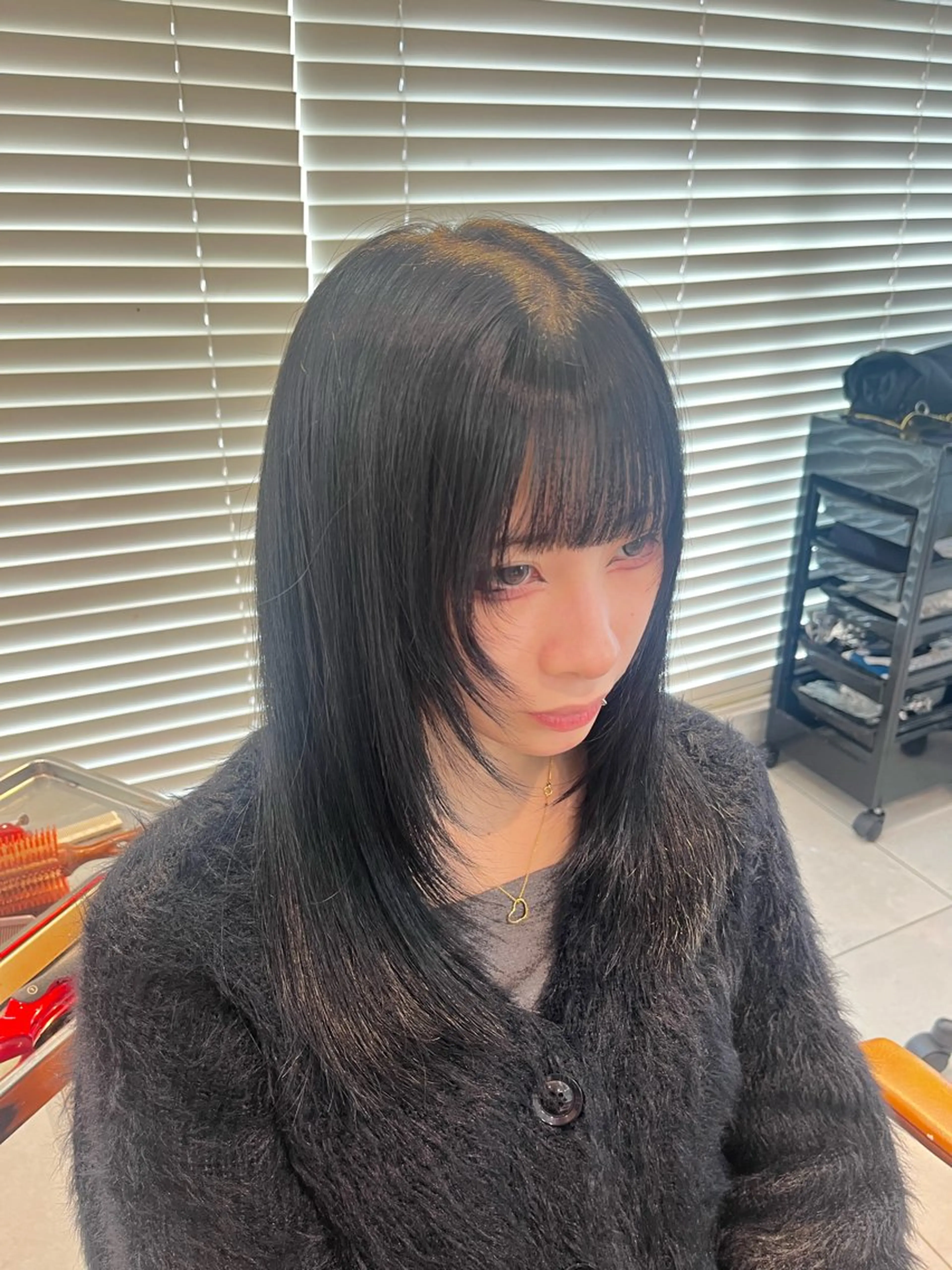 セミロング メイク/ケアカラー 🐬HIKARU🐬のヘアスタイル
