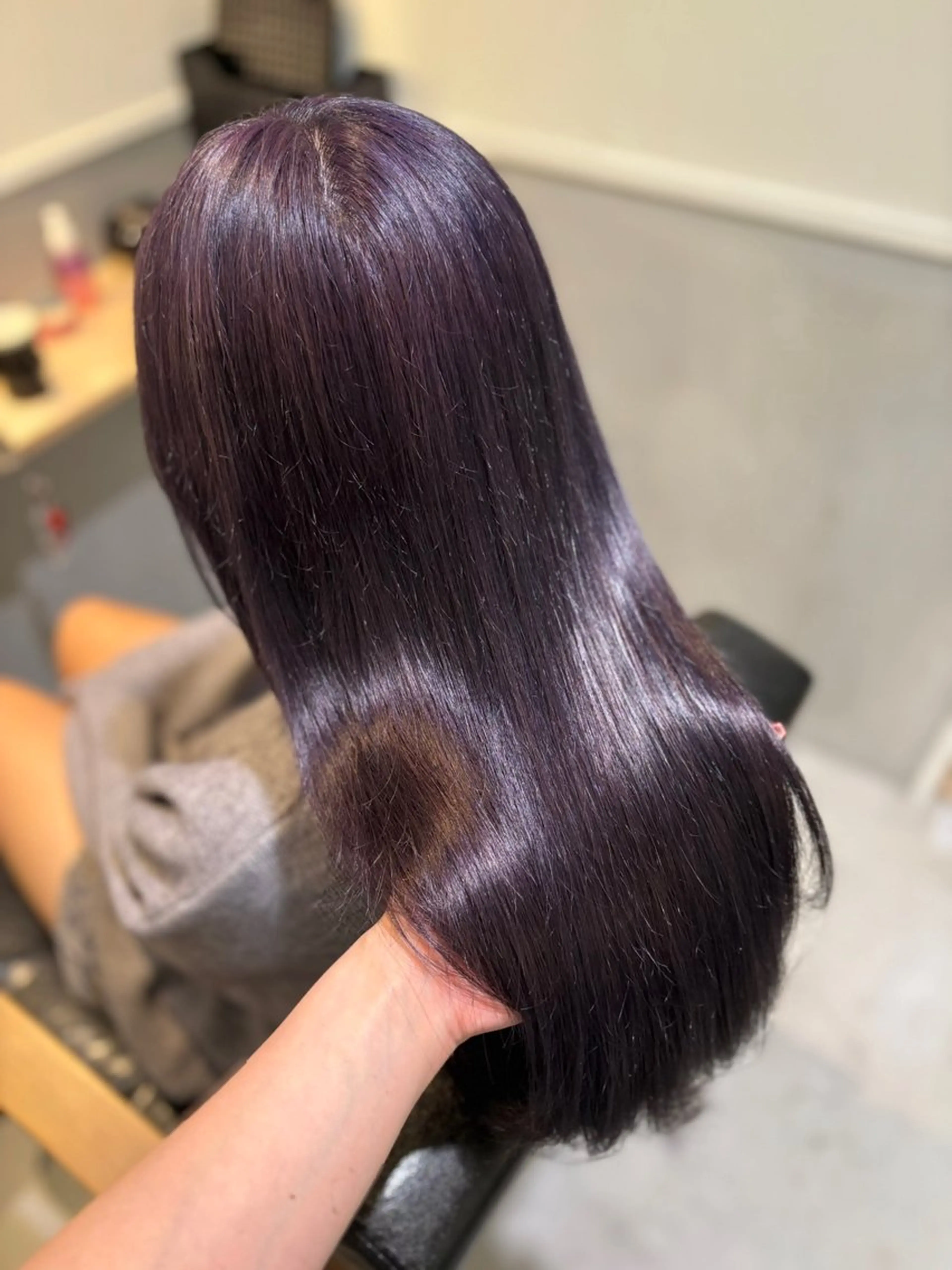 カラー ヘアカラー 笹井 茉梨のヘアスタイル