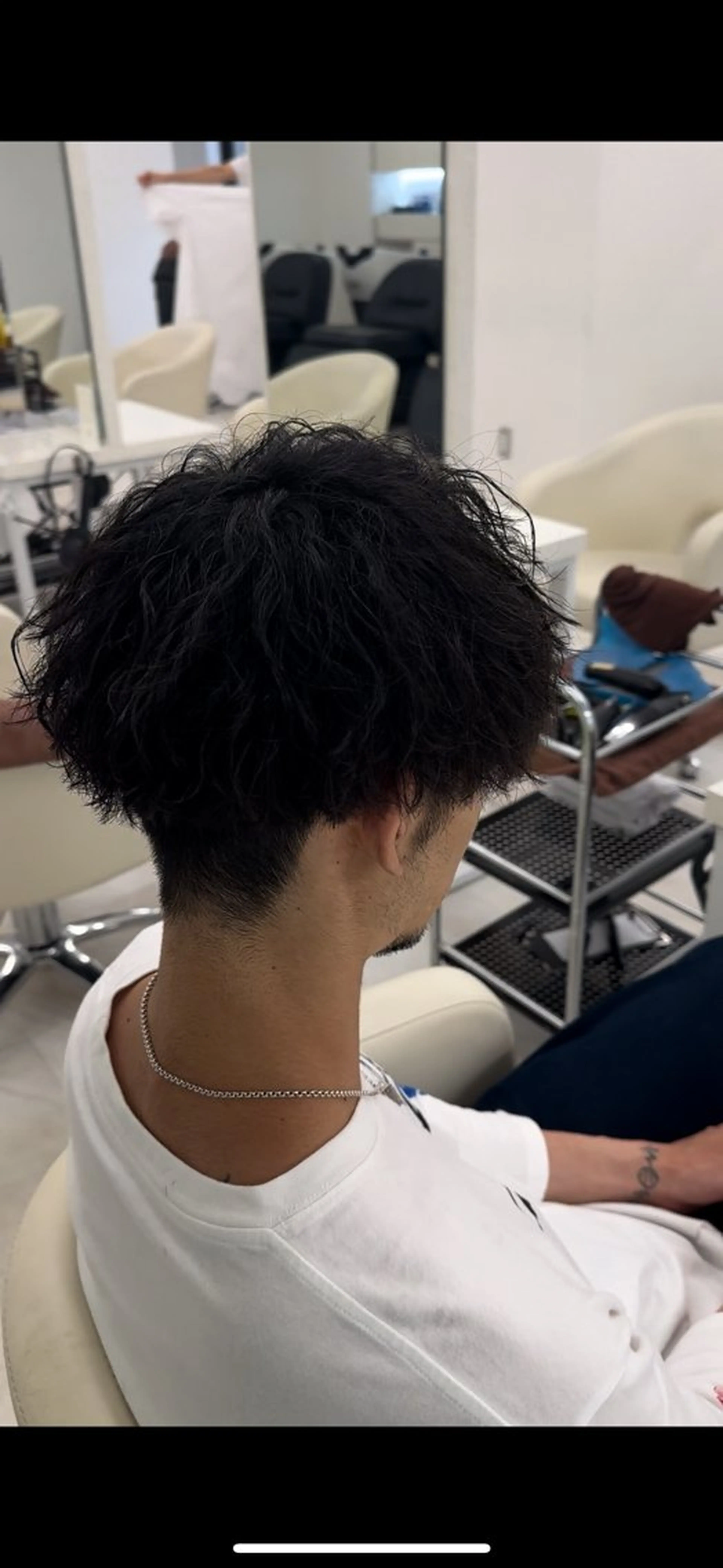 パーマ メンズ メンズパーマ 波巻きパーマ 【パーマの達人】 💎メンズ特化🔥徹のヘアスタイル