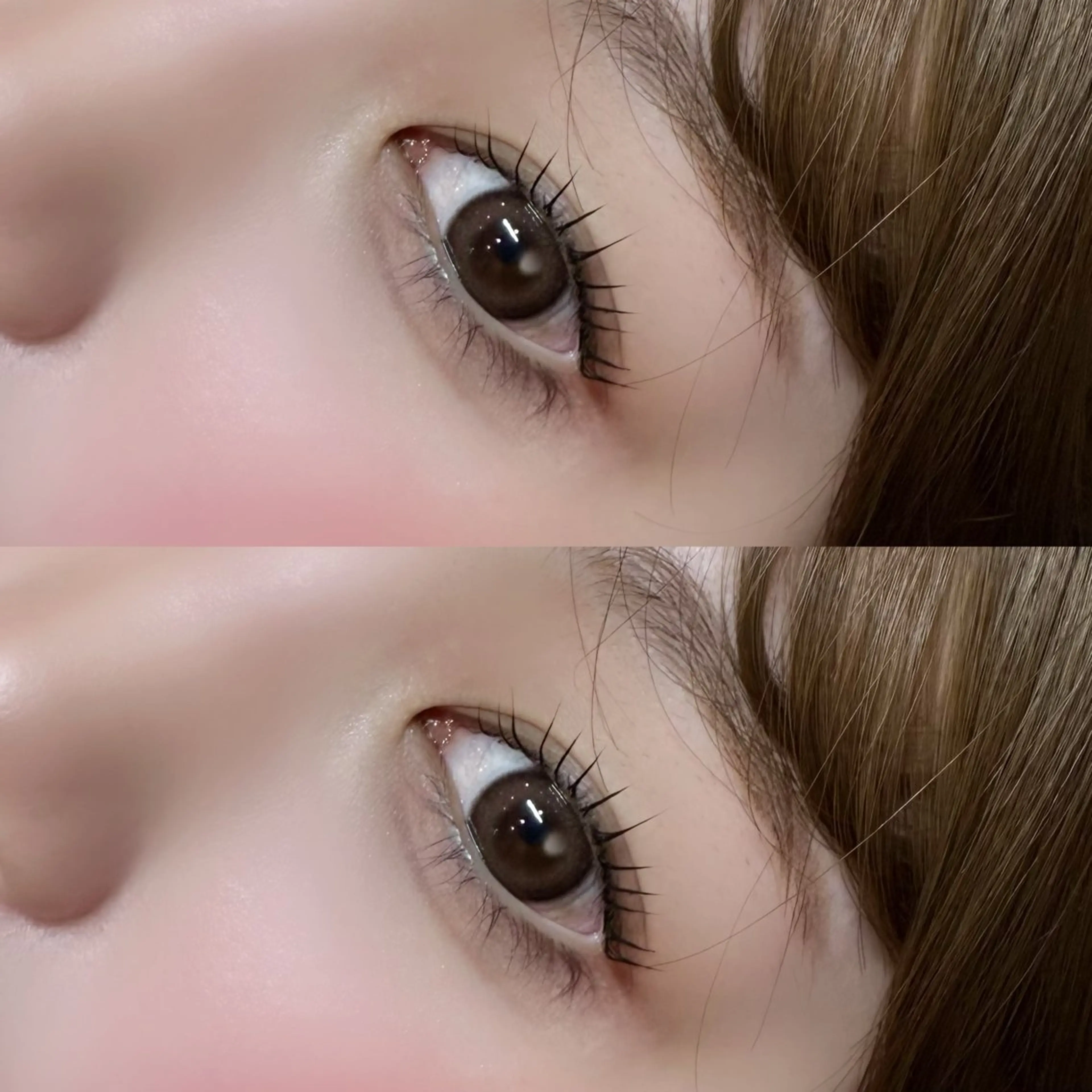 マツエク・マツパ 束感まつ毛 一重×まつ毛パーマ DILETTO 松野のマツエク・マツパデザイン