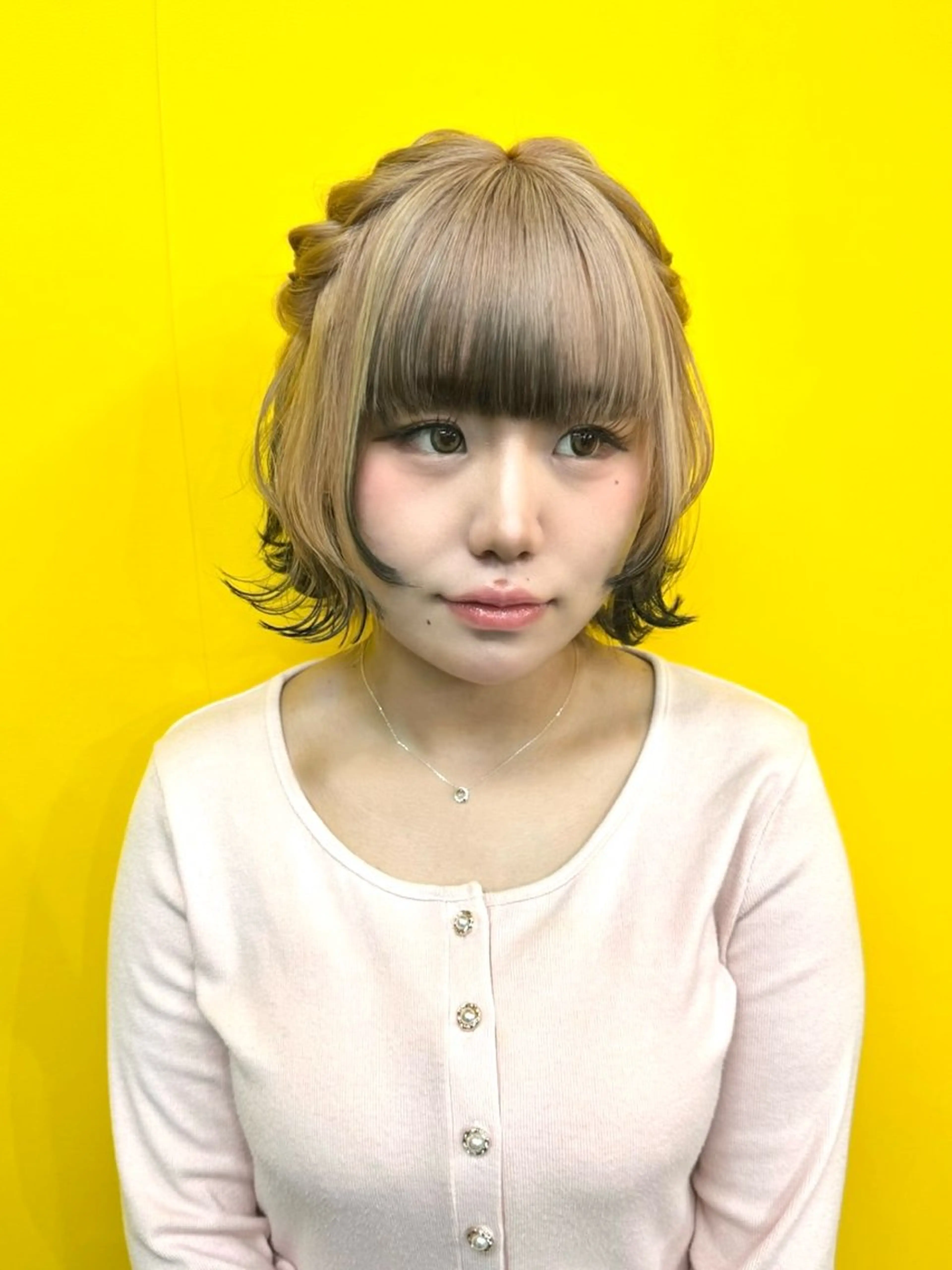 ヘアアレンジ ボブ 新宿|ヘアセット専門 |aira*。゚のヘアスタイル