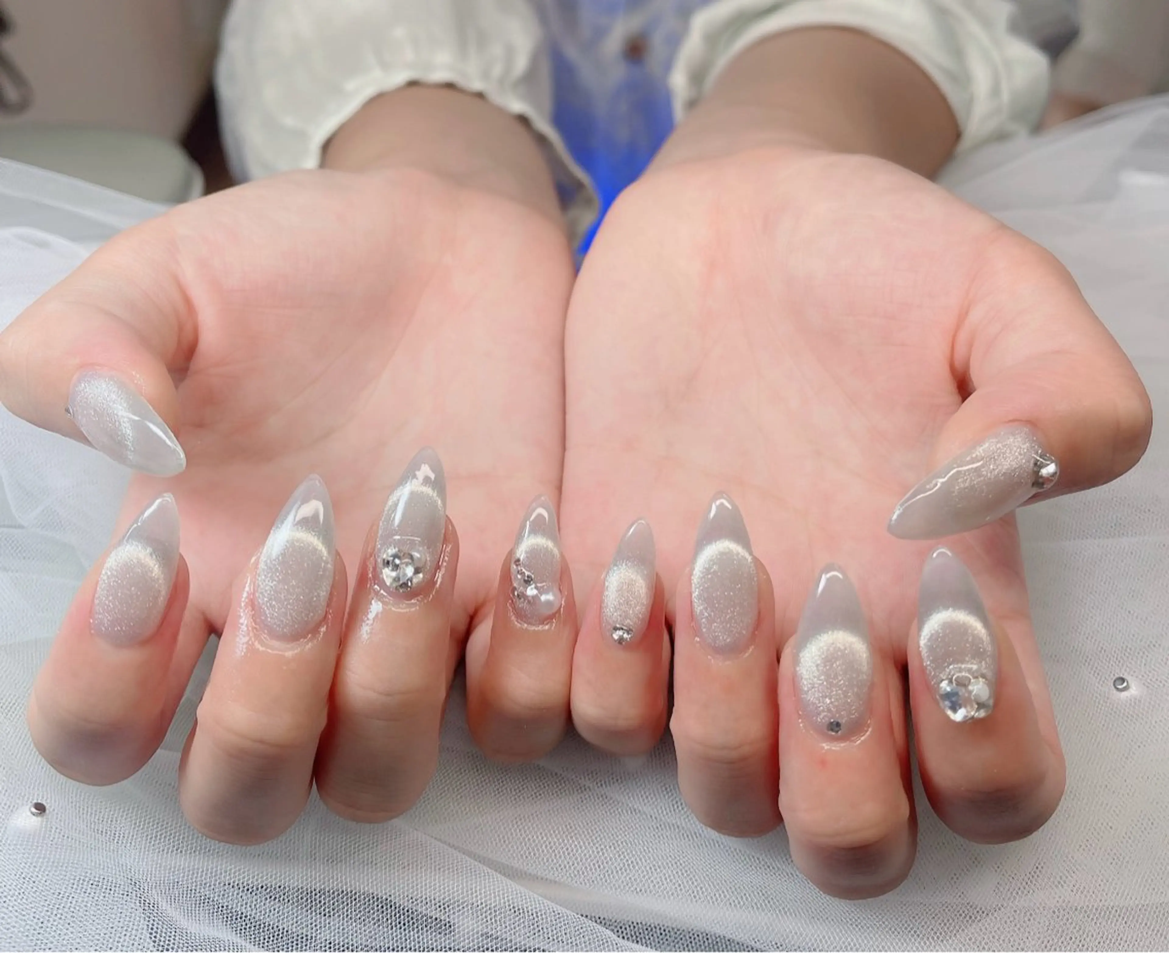 ネイル ハイネイル 自宅サロンのネイルデザイン