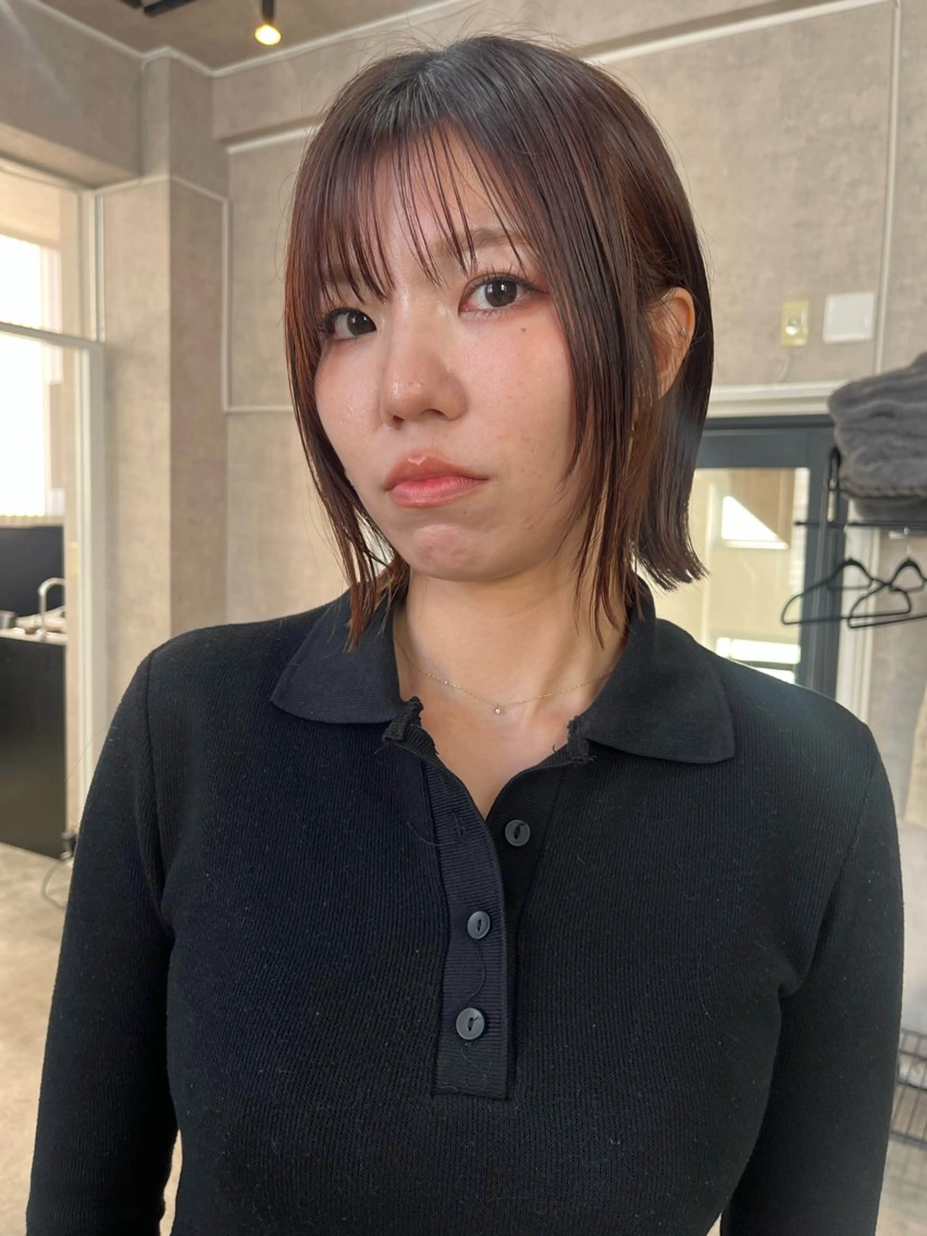 ミディアム カラー SAKURA 岐阜のヘアスタイル