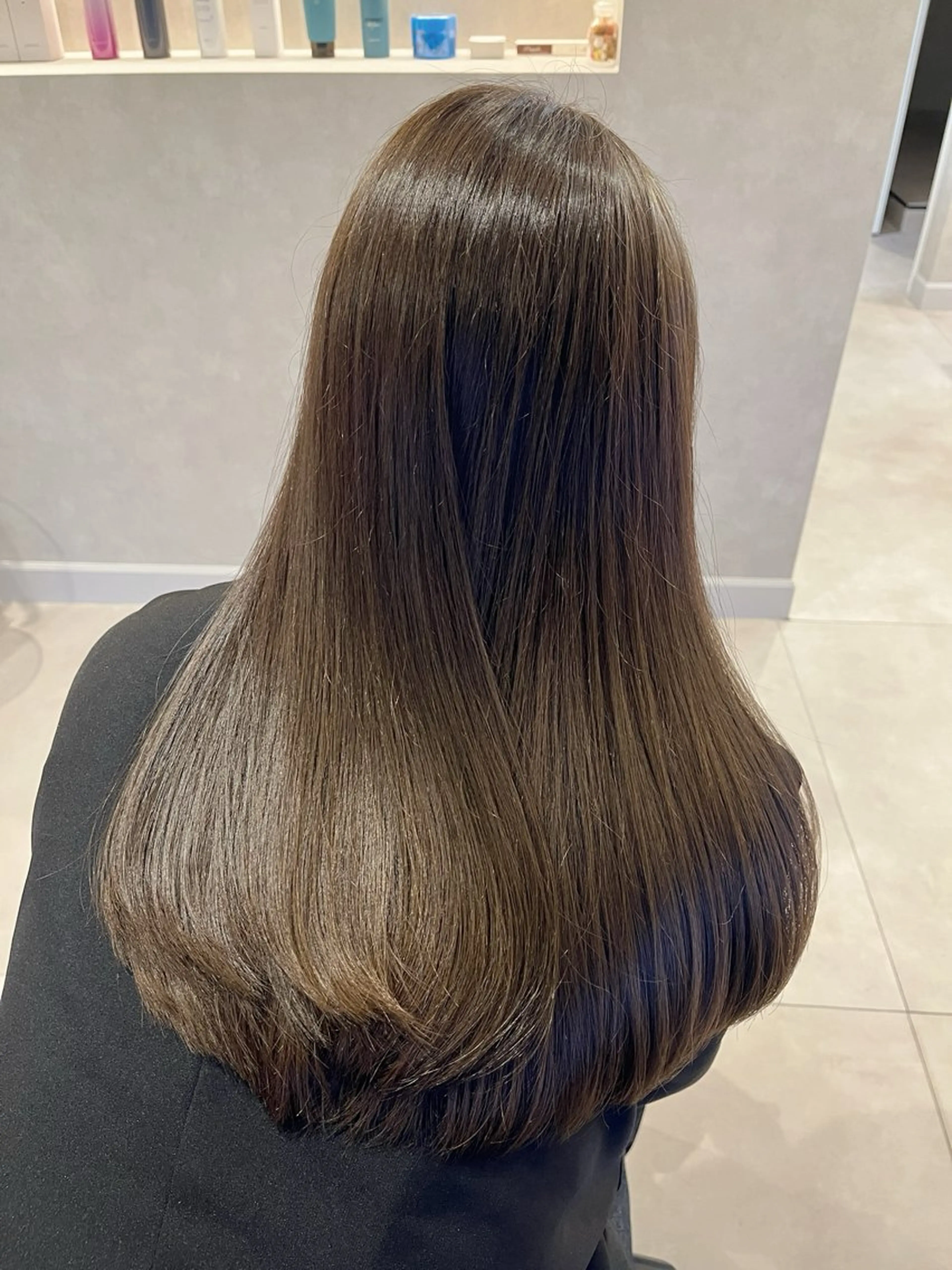 カラー ヘアカラー トリートメント ✨NEW OPEN／ 透明感カラー／はるかのヘアスタイル