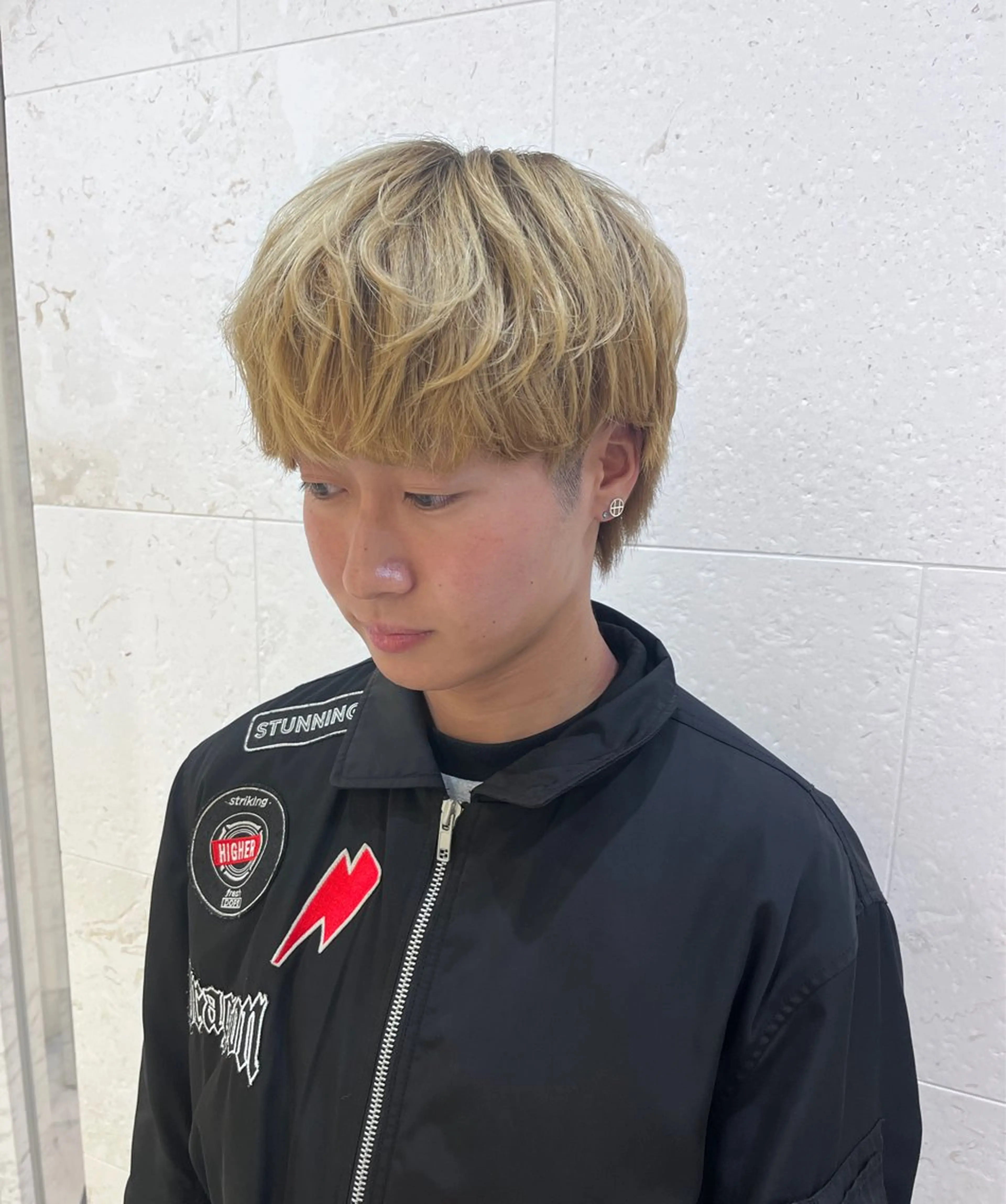 メンズ マッシュウルフ マッシュ メンズウルフカット ウルフカット 🫧Shanti🫧 ばんだいのヘアスタイル