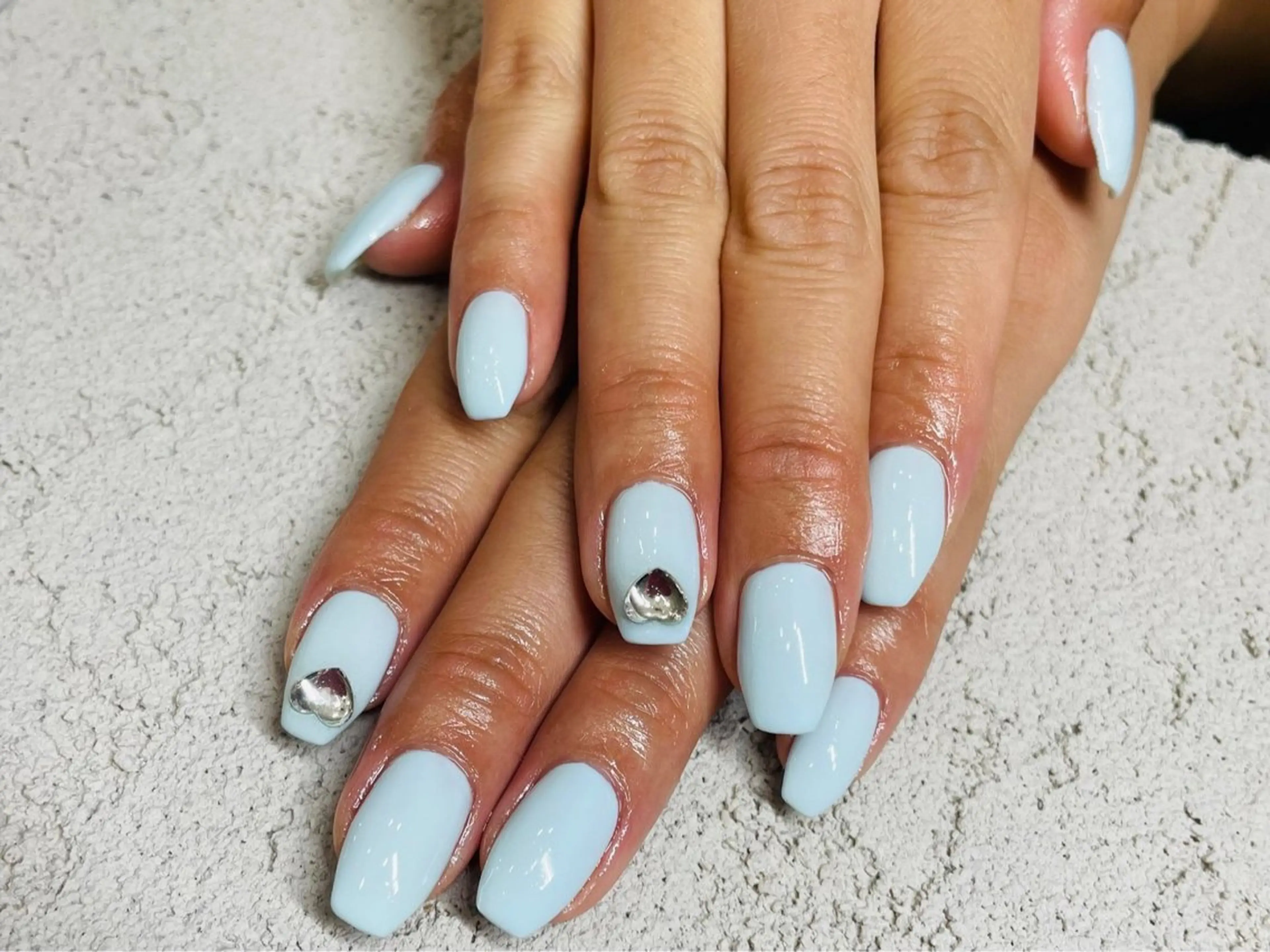 ネイル ワンカラーネイル salon te.のネイルデザイン