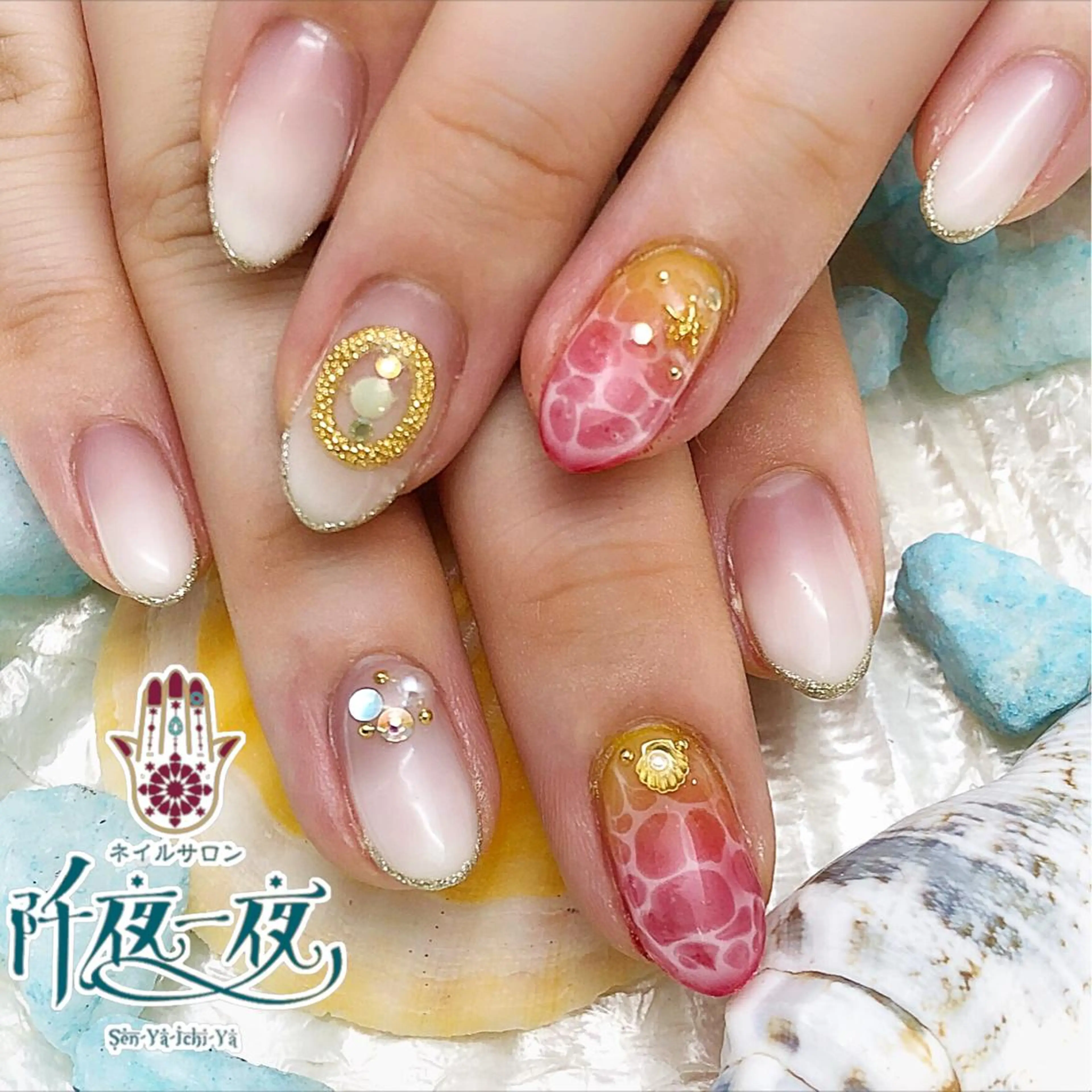 ネイル 六本木ネイル阡夜一夜 当日&持ち込み歓迎のネイルデザイン