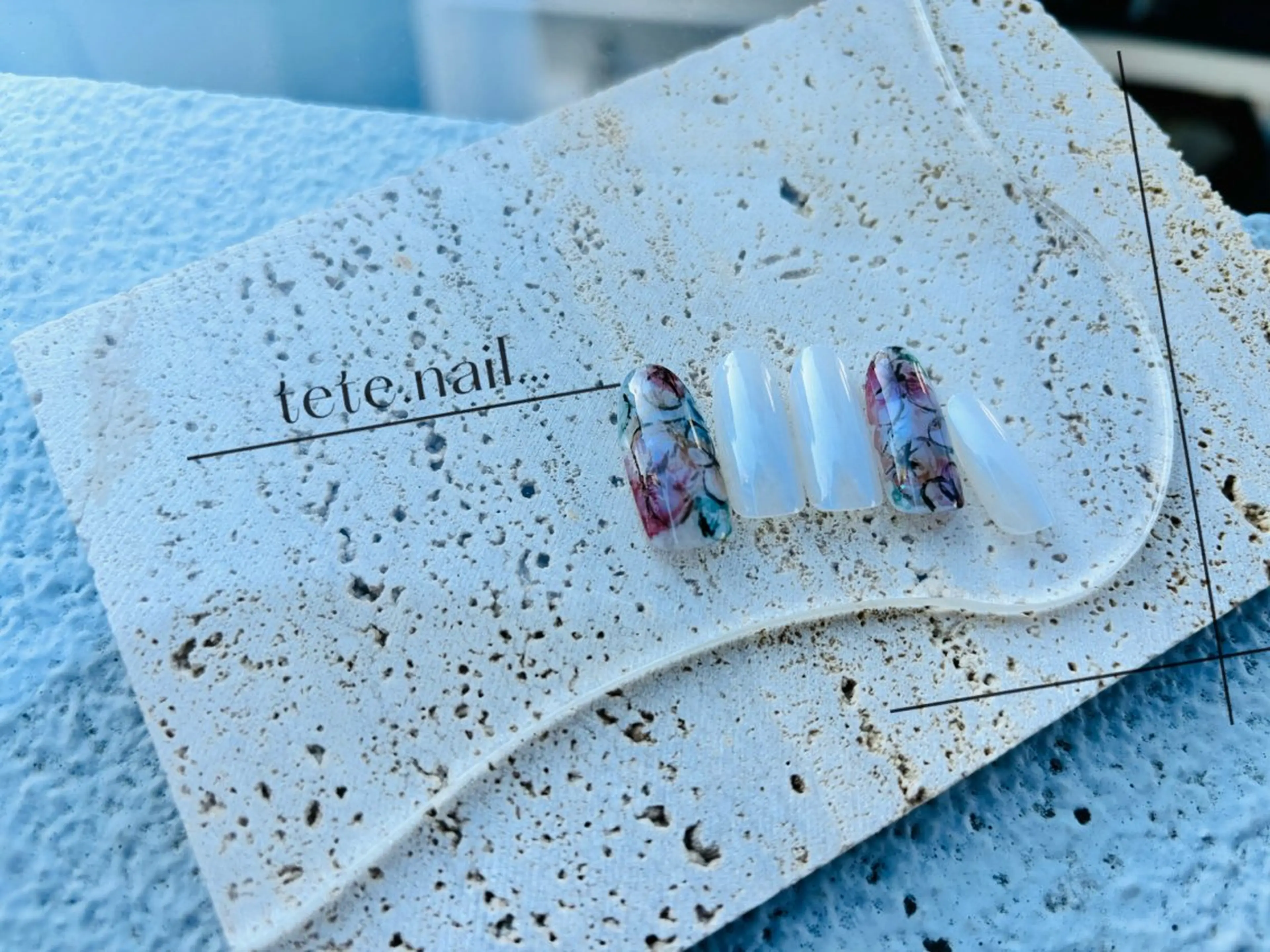 ネイル ハンドネイル tete. nailのネイルデザイン