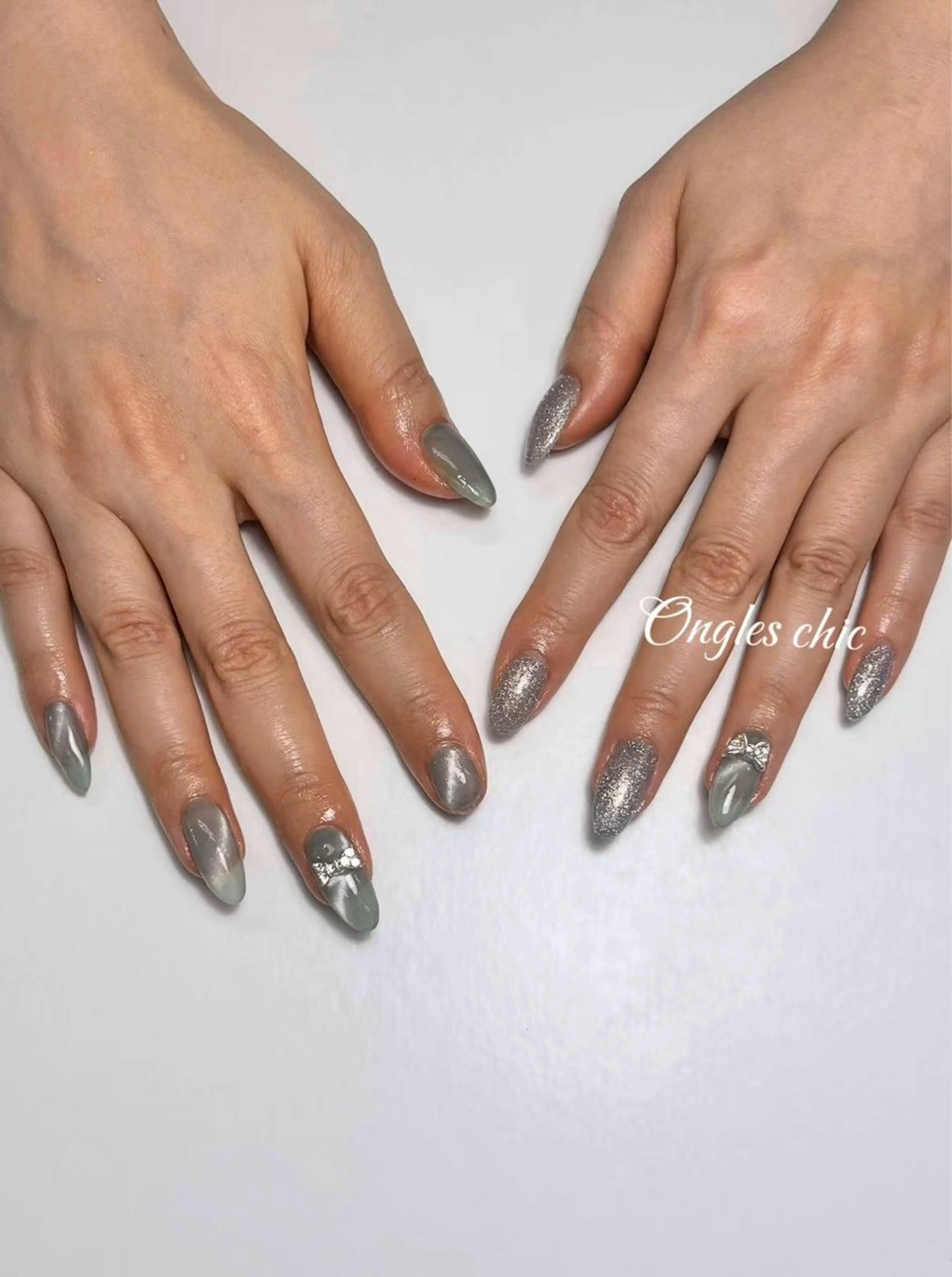 ネイル ハンドネイル ongles chicのネイルデザイン