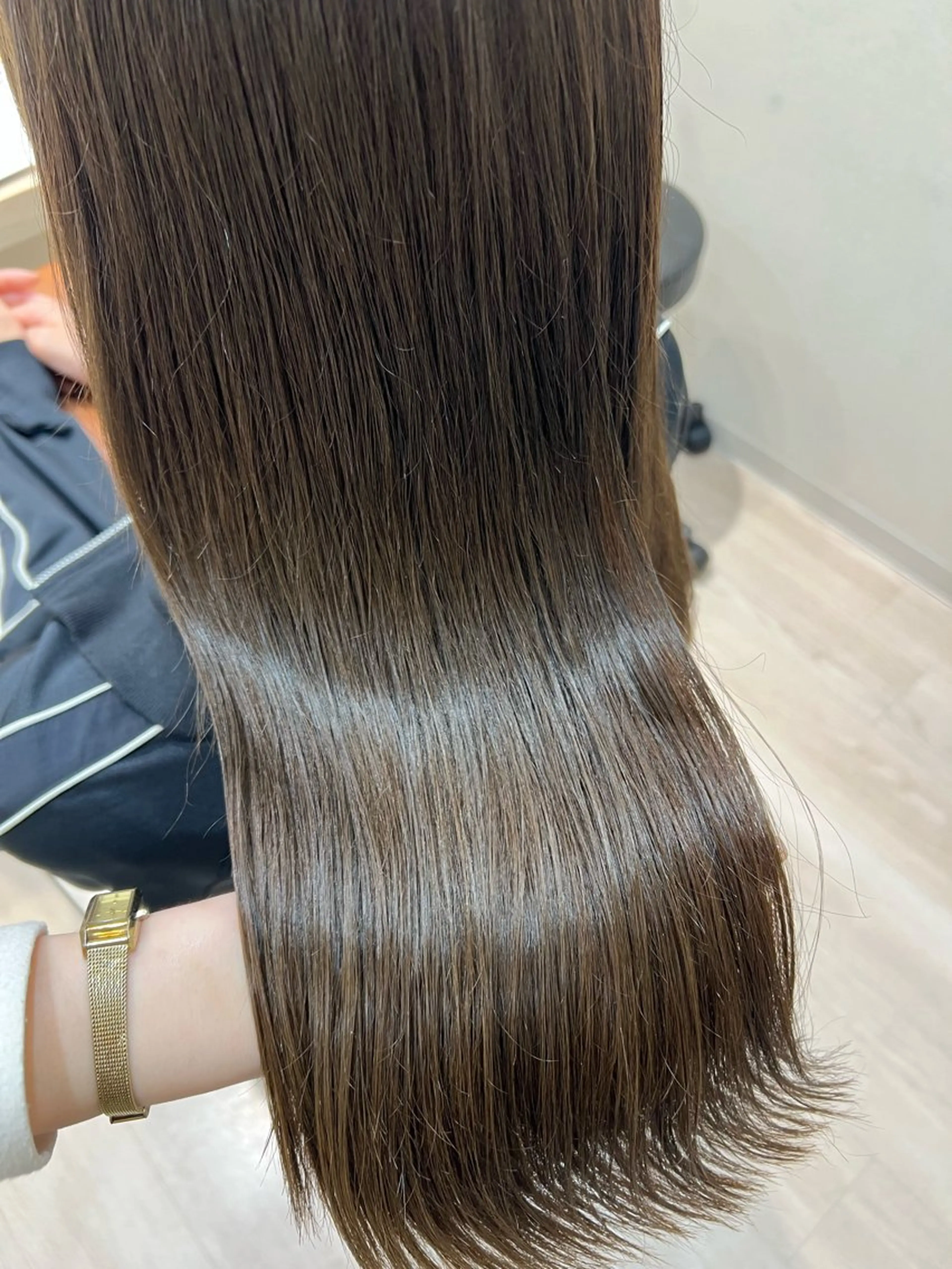 ロング カラー ベージュカラー オリーブベージュ カット ヘアカラー トリートメント ✨🌿大人可愛い愛さ れhair🌿✨松本のヘアスタイル