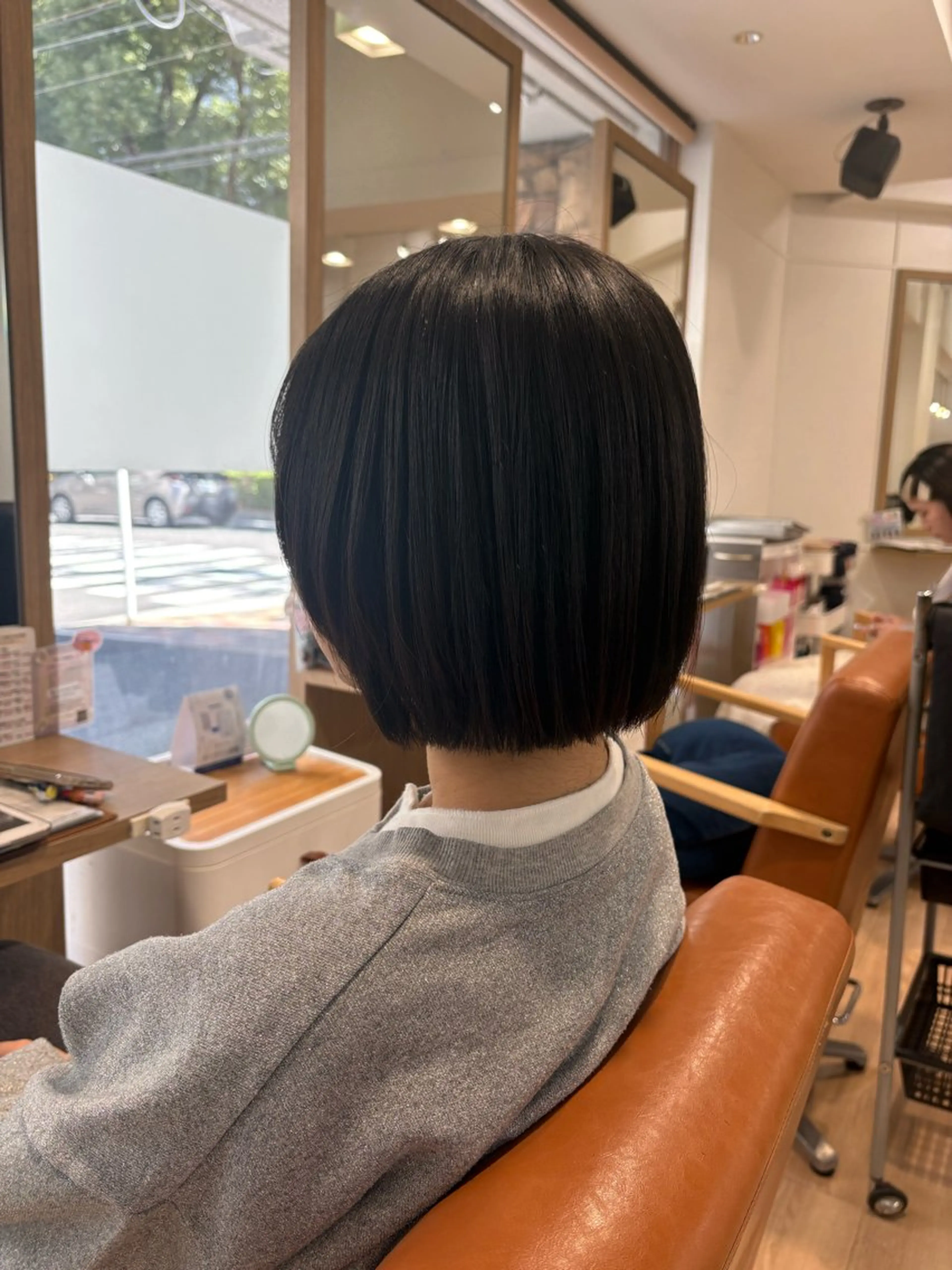 ショート カット 金山／森心乃　カット ブリーチモデル募集中のヘアスタイル